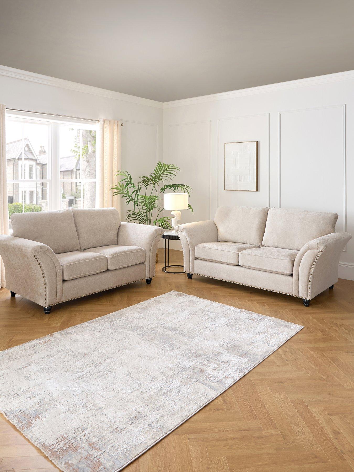  image of very-home-new-ariel-fabric-3-2-seater-sofa-set-buy-amp-savenbsp--fsc-certified