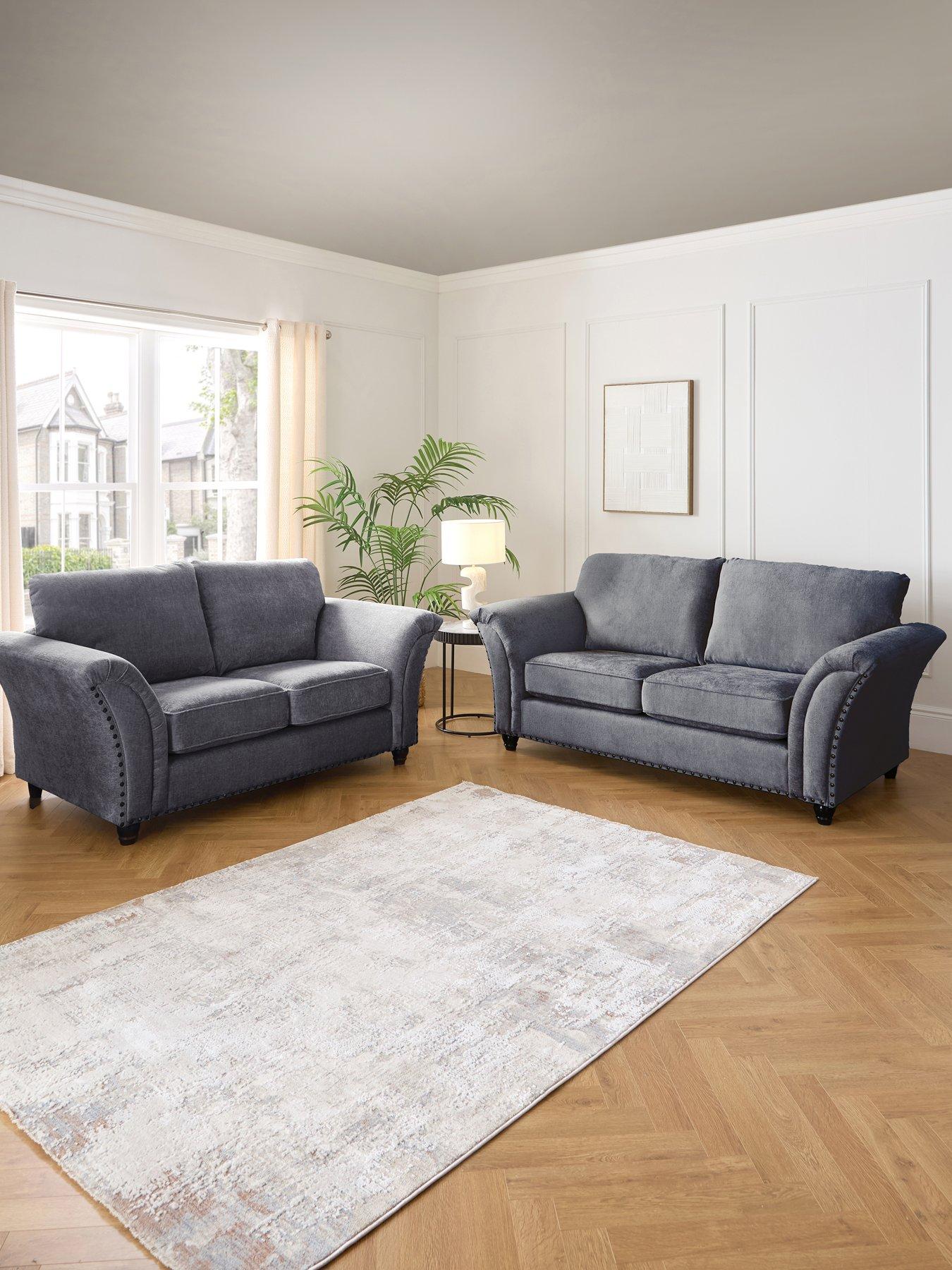 The Very Collection New Ariel Fabric 3 + 2 Seater Sofa Set (Buy  &  SAVE!) - FSC Certified