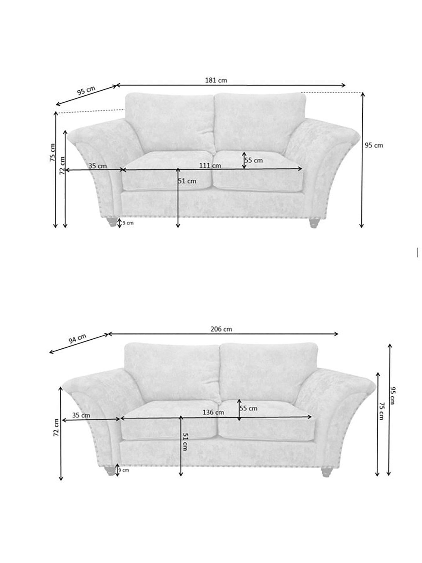  image of very-home-new-ariel-fabric-3-2-seater-sofa-set-buy-amp-savenbsp--fsc-certified