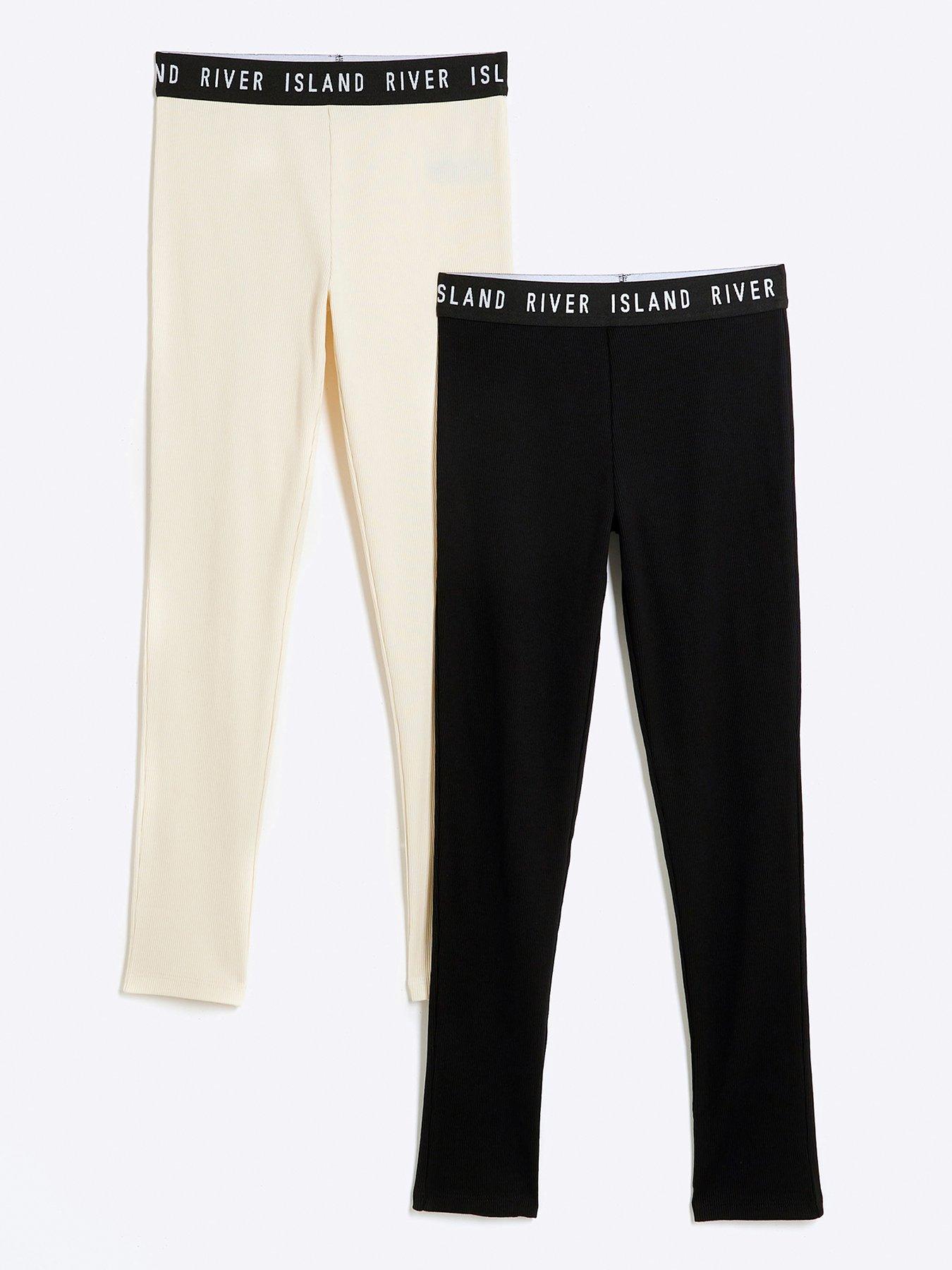 river-island-girls-ri-waistband-legging-2-pack-beigeblack