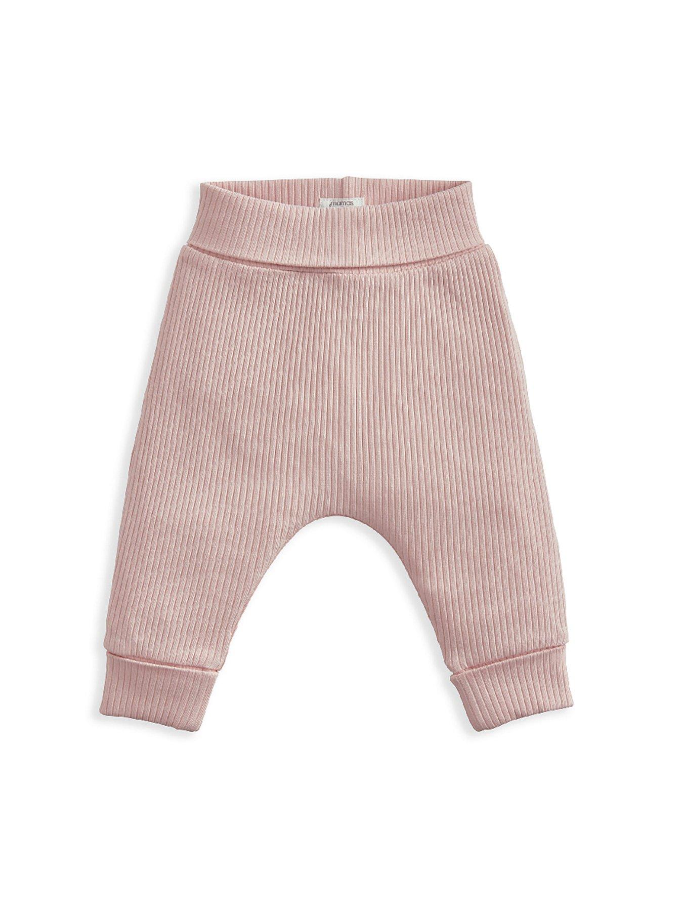 Image 4 of 4 of Mamas & Papas Baby Girls 2 Piece Little Sister Bodysuit &amp; Leggings Set - Pink