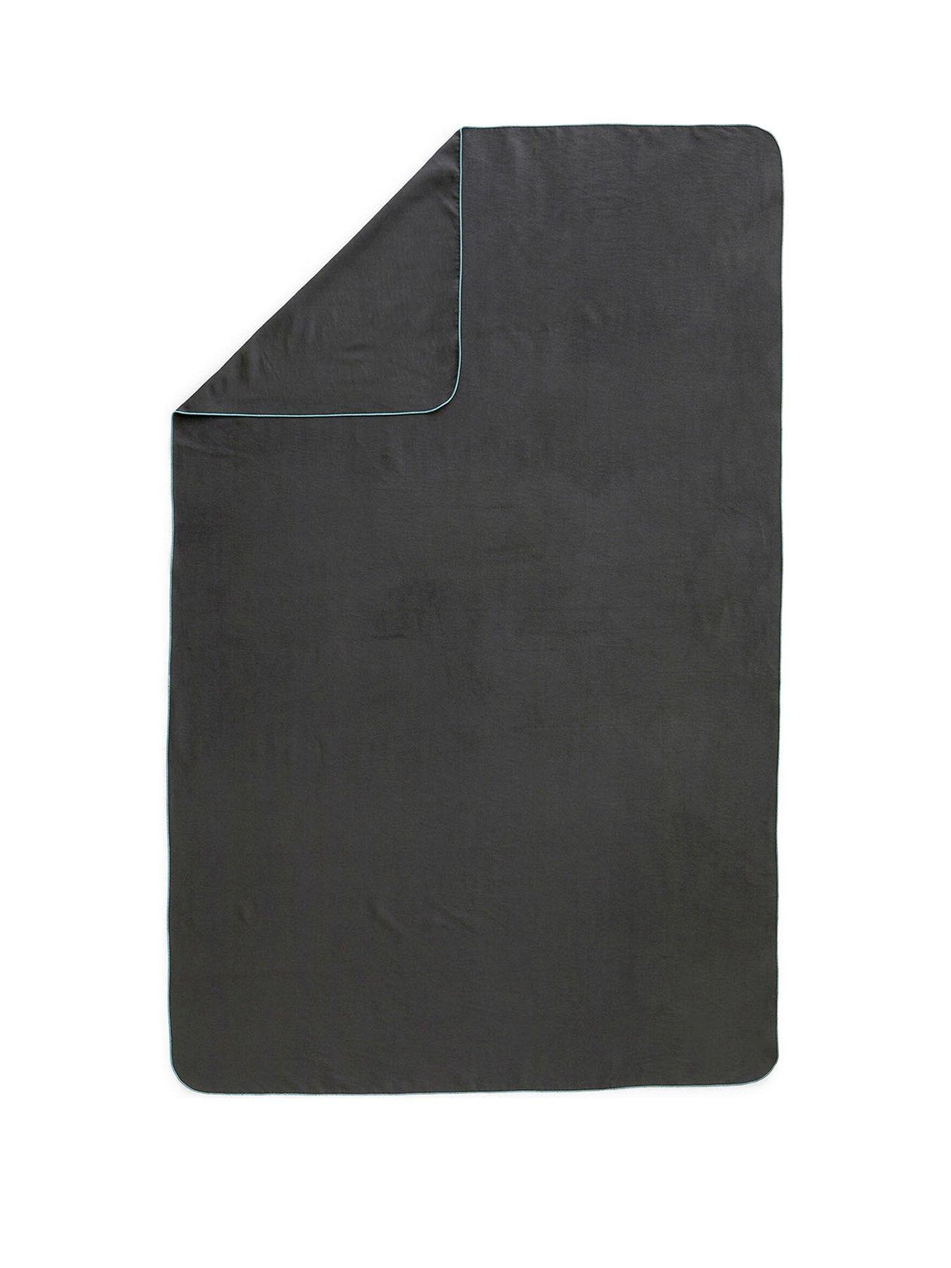 undefined Microfibre Swimming Towel Size XL 110 x 175 cm - Grey