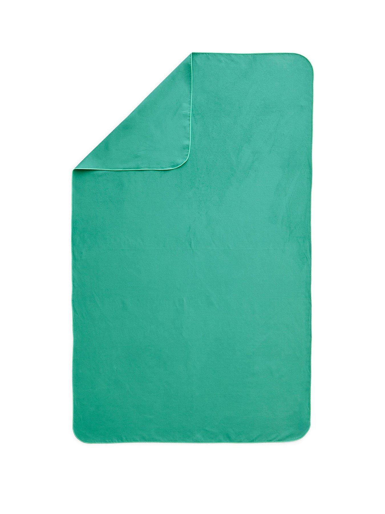decathlon-microfibre-swimming-towel-size-l-80-x-130-cm-green