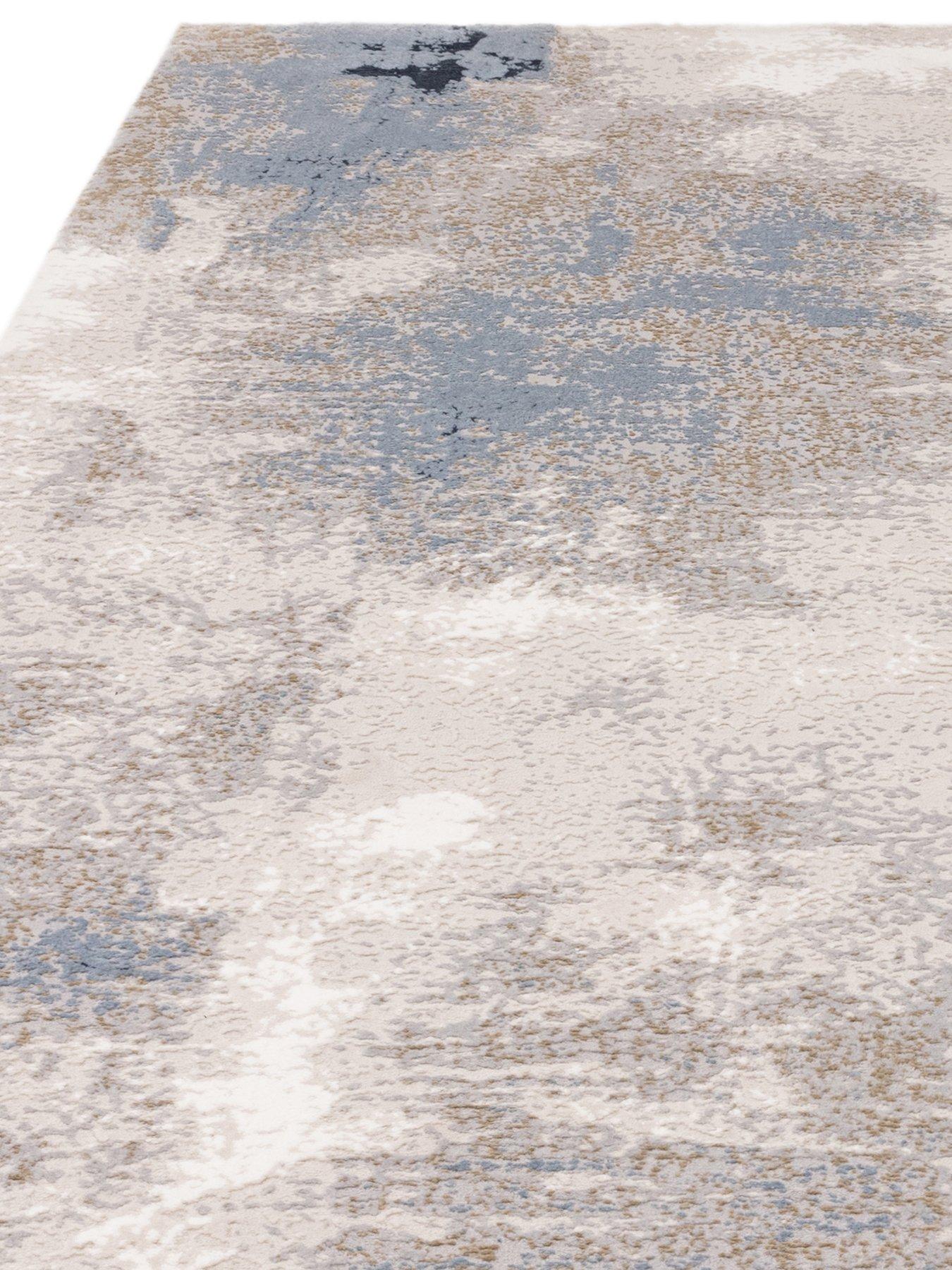  image of asiatic-stellar-lustre-blue-rug