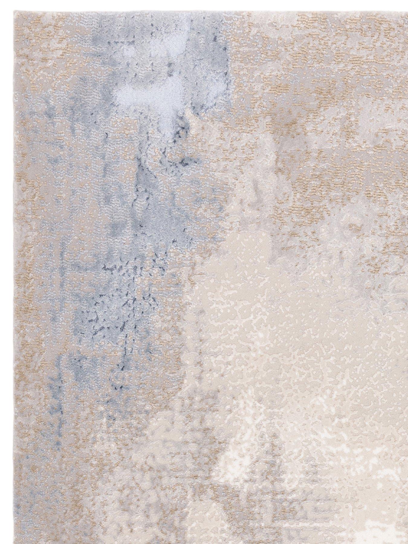  image of asiatic-stellar-lustre-blue-rug