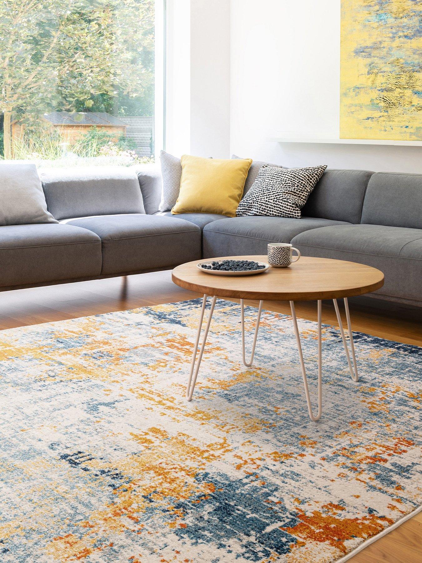 asiatic-nova-illusion-ochre-rug
