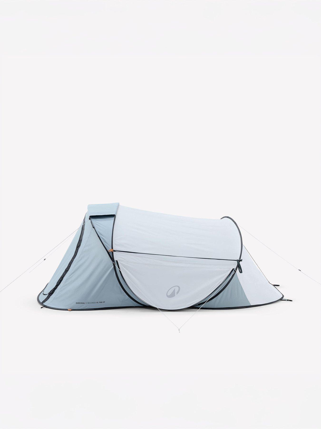 Image 3 of 8 of Decathlon Camping Tent 2 Seconds XL - 2 Person Fresh &amp; Black