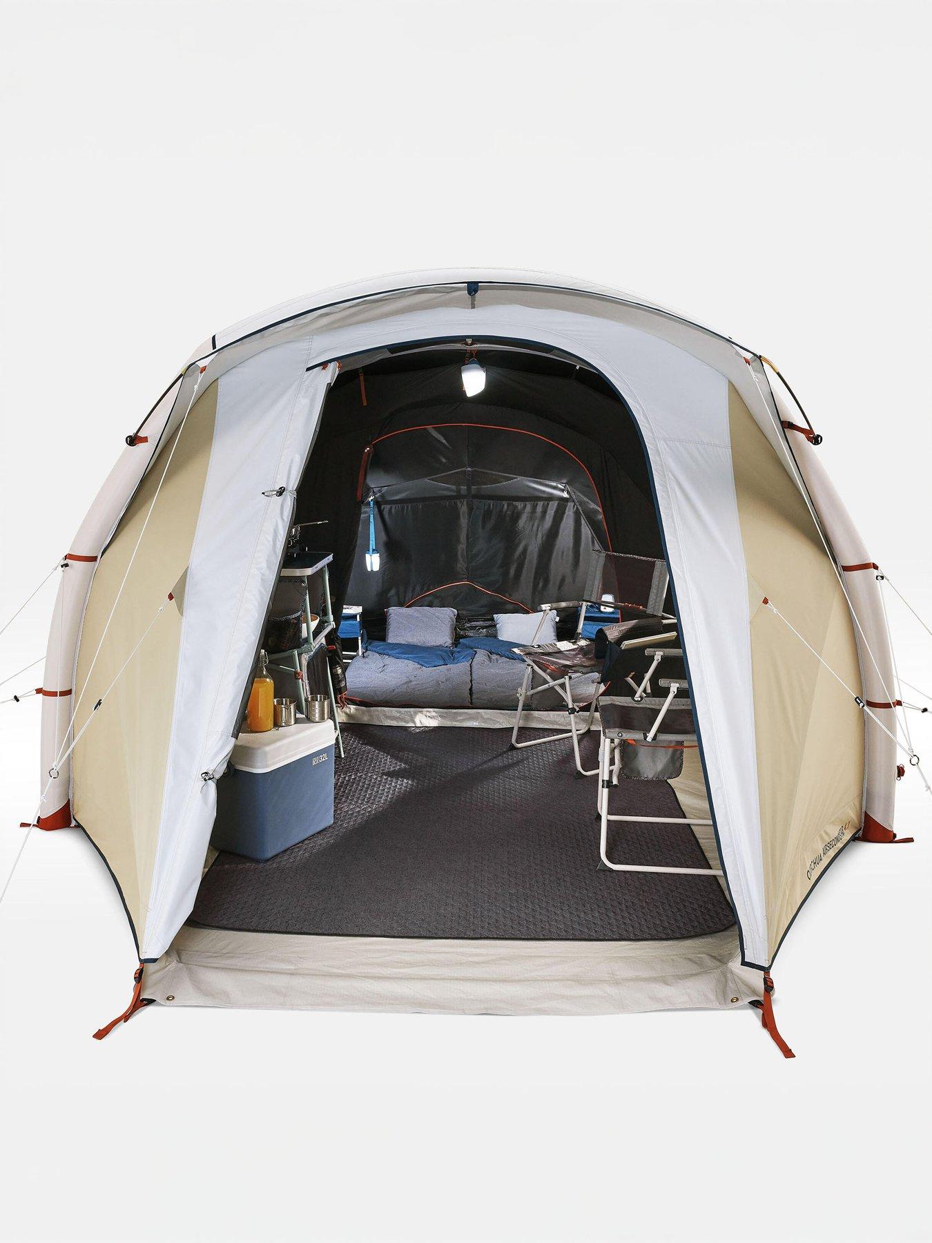 Decathlon Inflatable Camping Tent Air Seconds 4.1 Fresh&Black 4