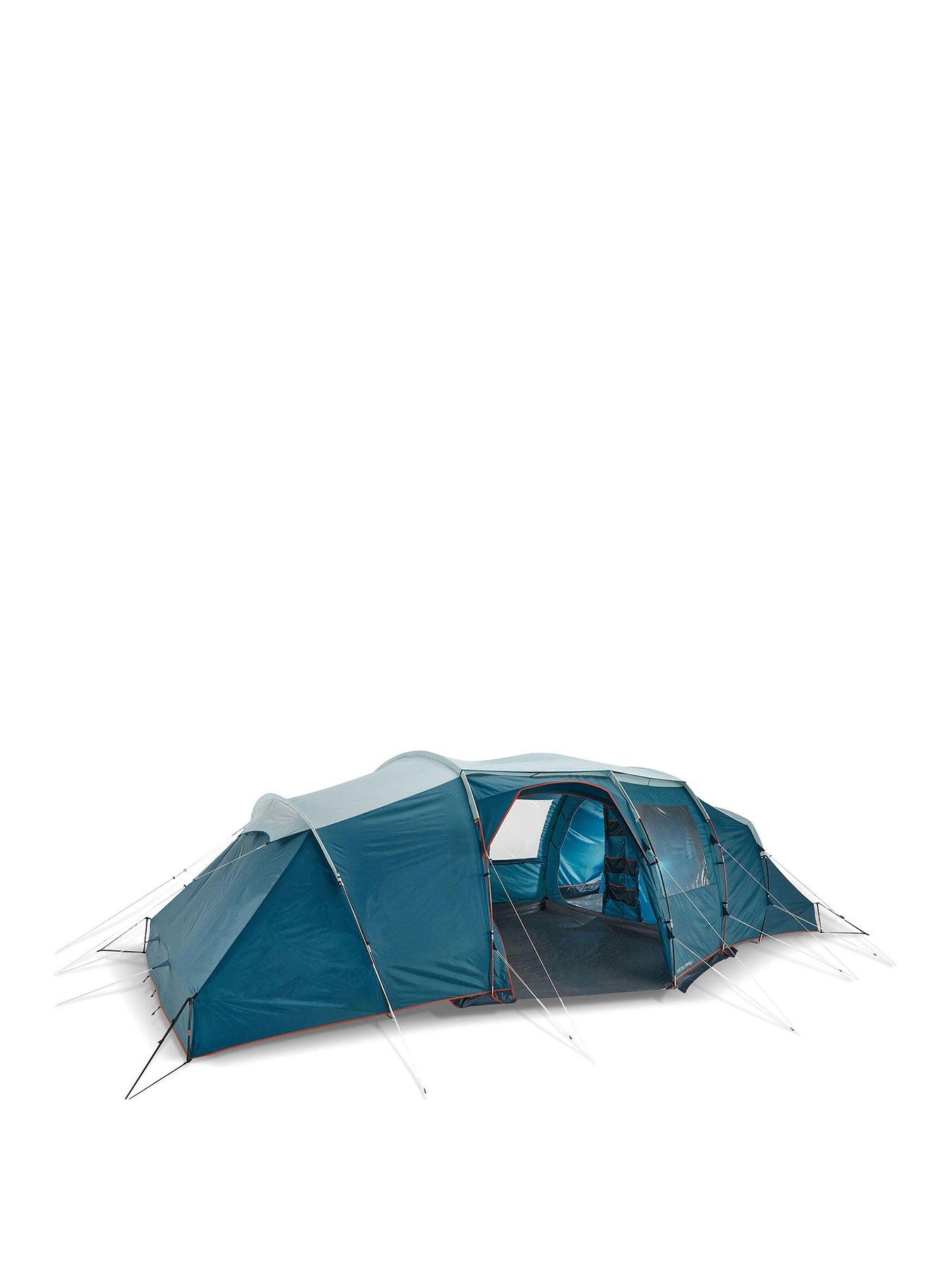 undefined Camping Tent With Poles Arpenaz 8.4 - 8 Person - 4 Bedrooms