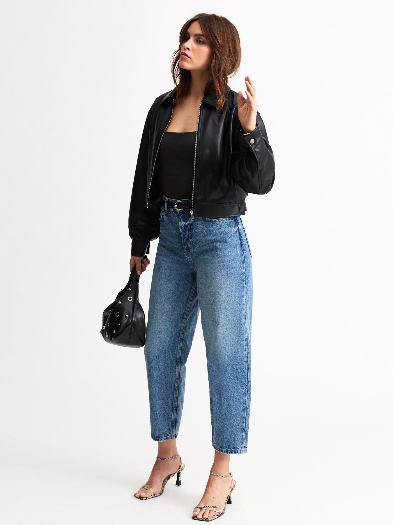  image of new-look-black-square-neck-bodysuit
