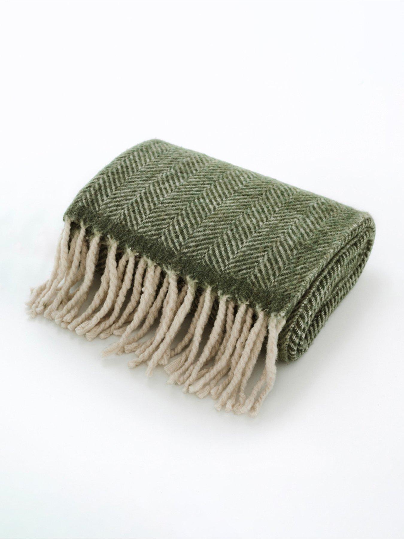 undefined Moorland 100% Wool Throw