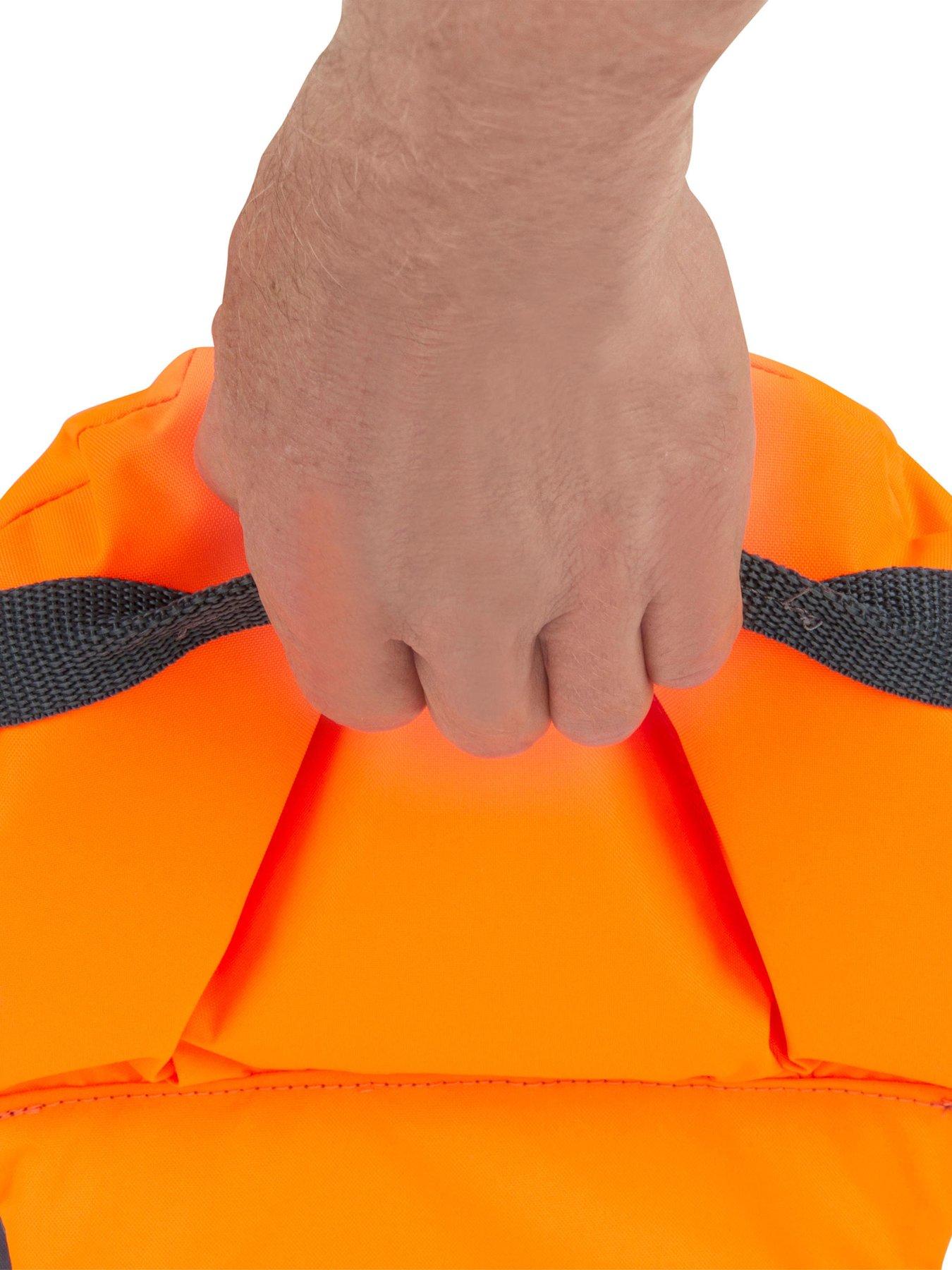  image of decathlon-kids-life-jacket-lj100n-easy-jr-15-40-kg-orangegrey
