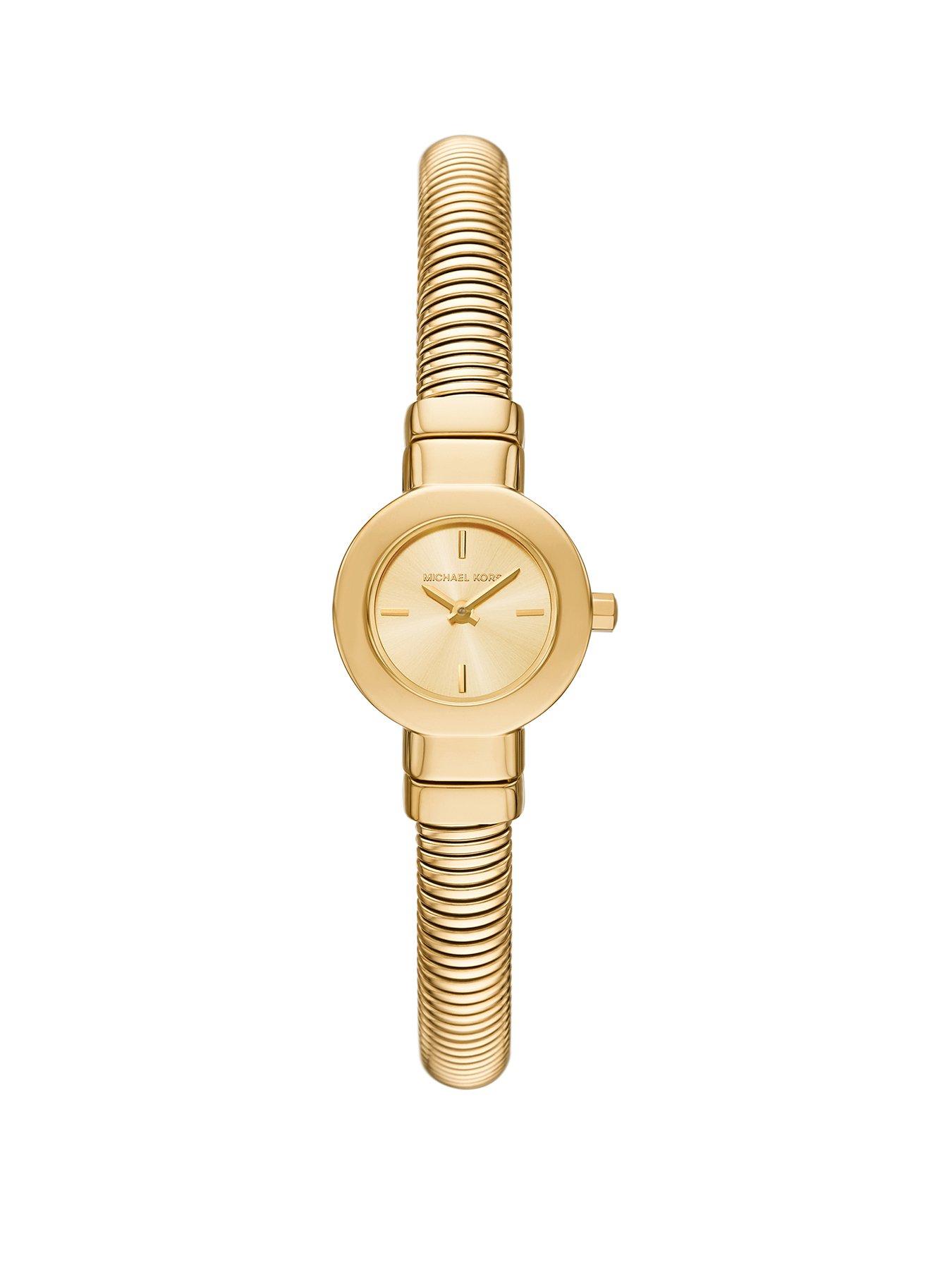 undefined Women's Gramercy Two-Hand, Gold-Tone Stainless Steel Watch, MK7527