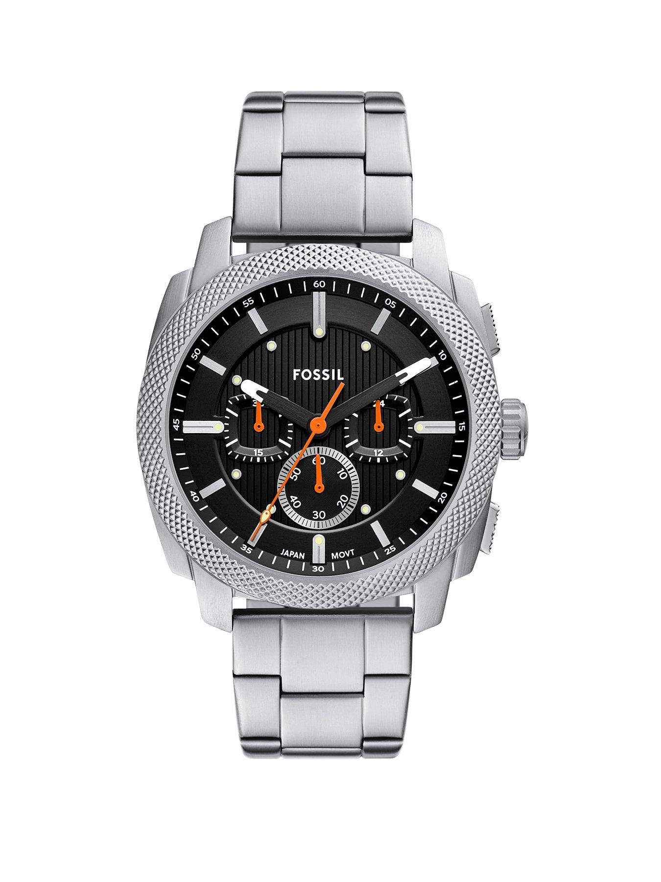 Fossil Men's Machine Chronograph Stainless Steel Watch FS6095