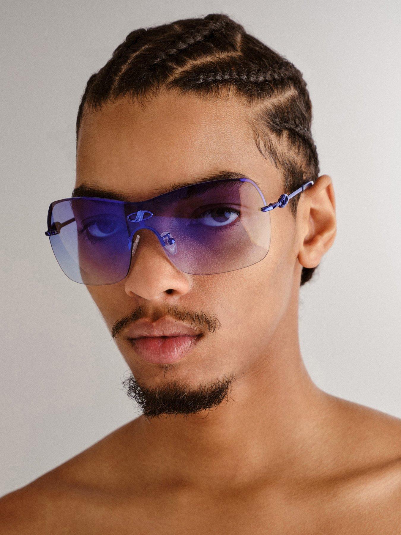  image of le-specs-parallel-universe-ltd-edt-blue-chrome-sunglass