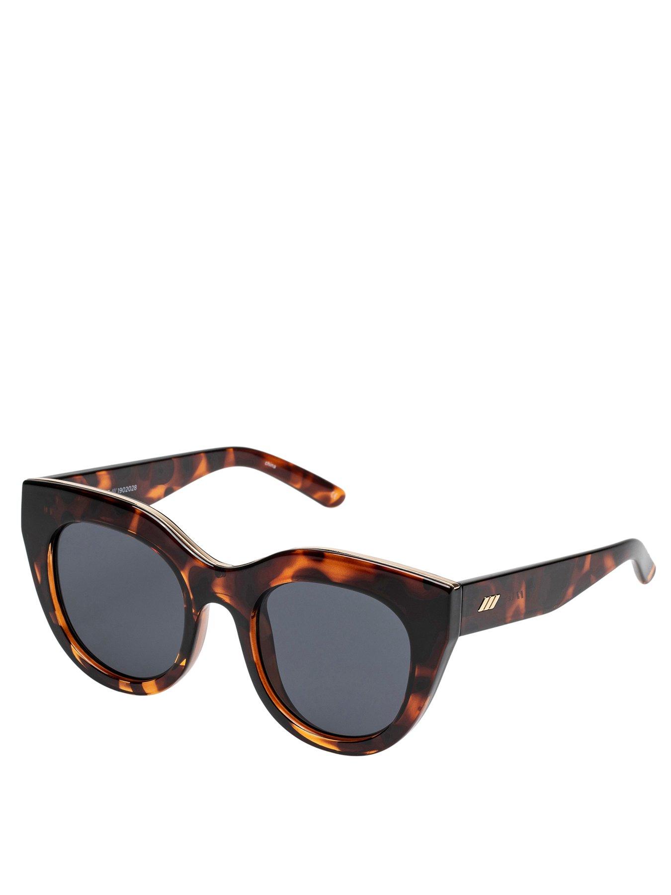 Image 2 of 4 of LE SPECS Air Heart Tort Sunglass - Dark Brown