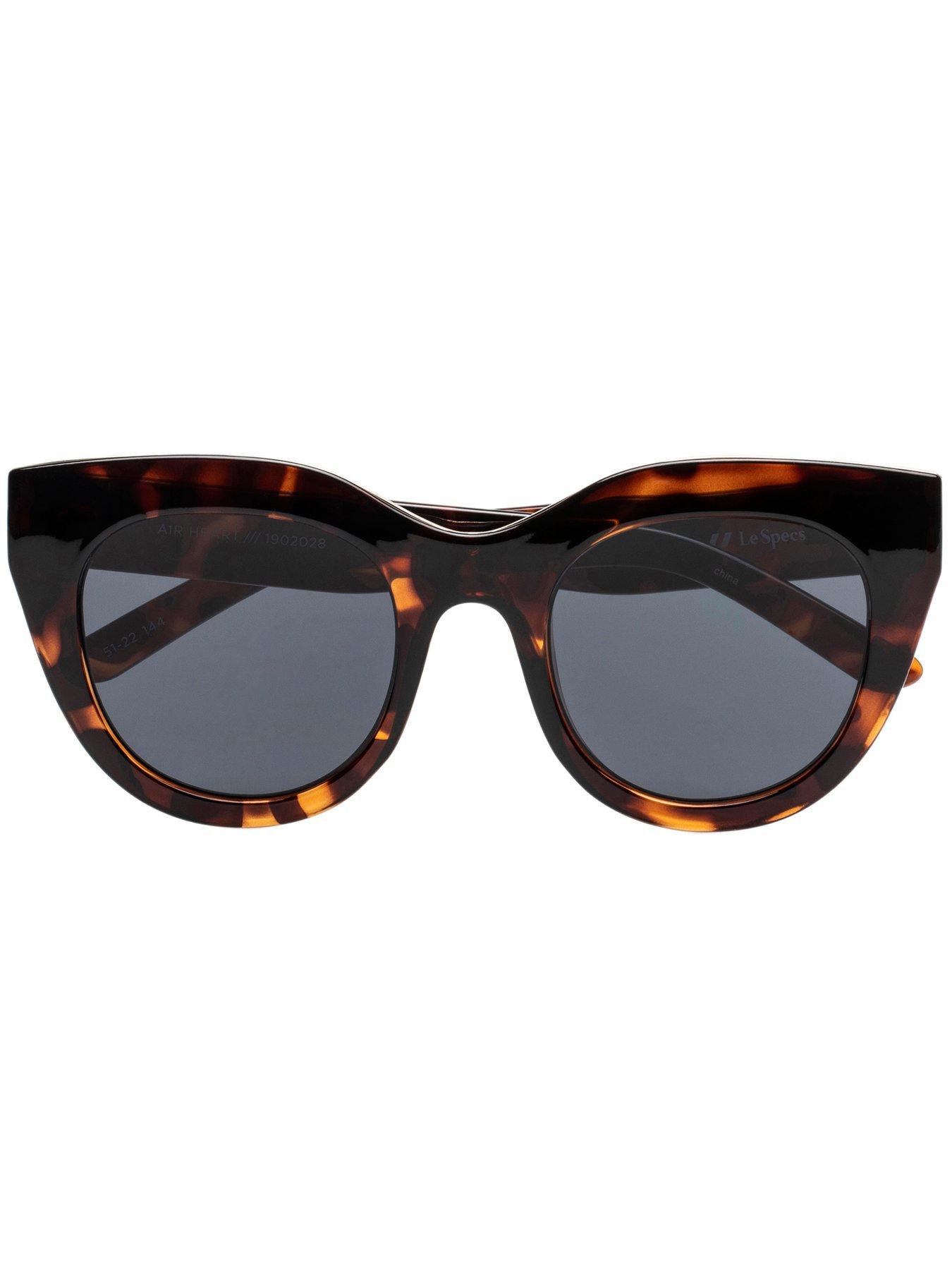Image 3 of 4 of LE SPECS Air Heart Tort Sunglass - Dark Brown