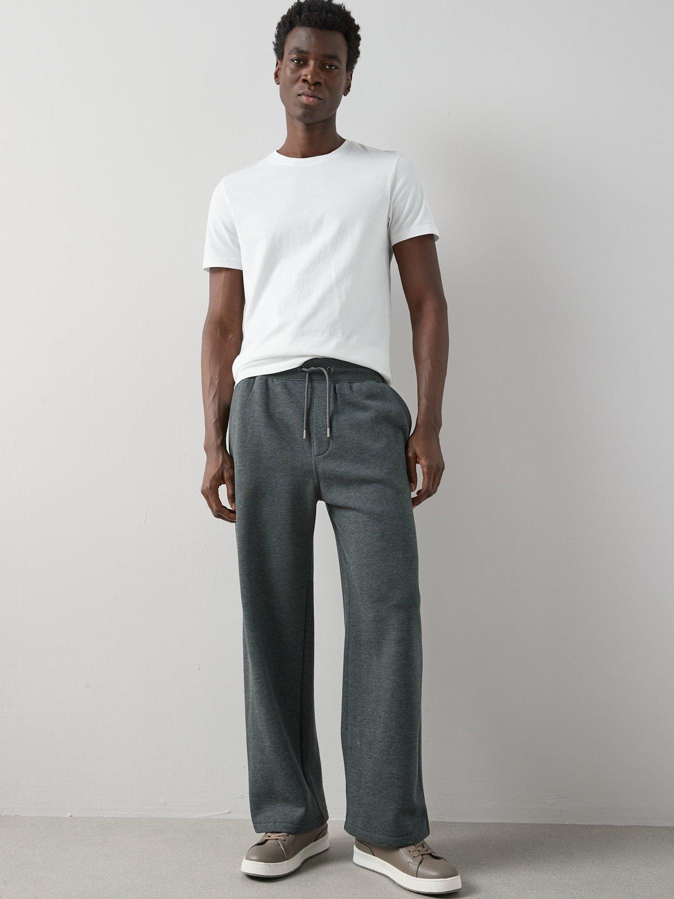 Image 4 of 7 of The Very Collection Cotton Blend Essential Loose Fit Jogger - Charcoal