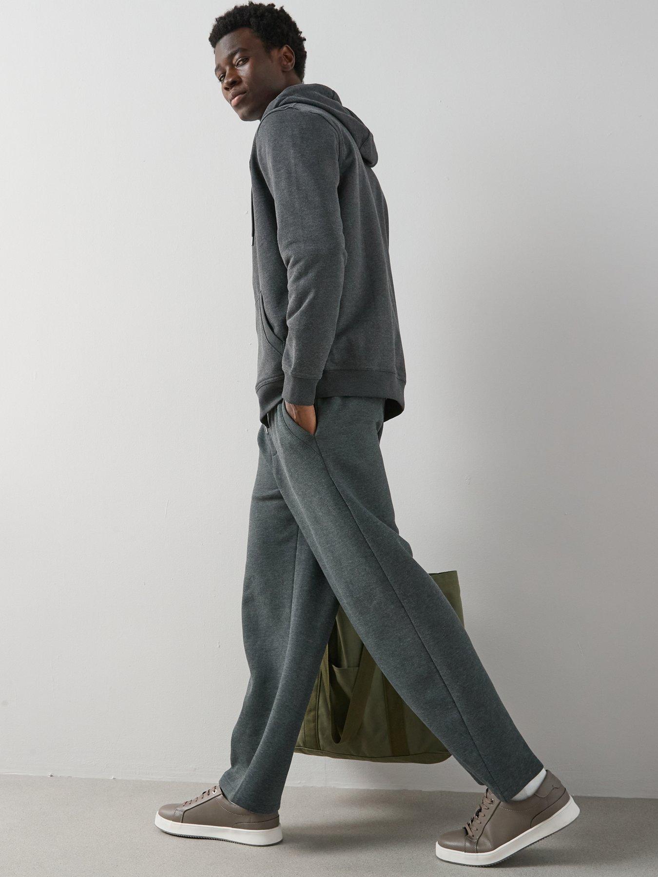 Image 6 of 7 of The Very Collection Cotton Blend Essential Loose Fit Jogger - Charcoal