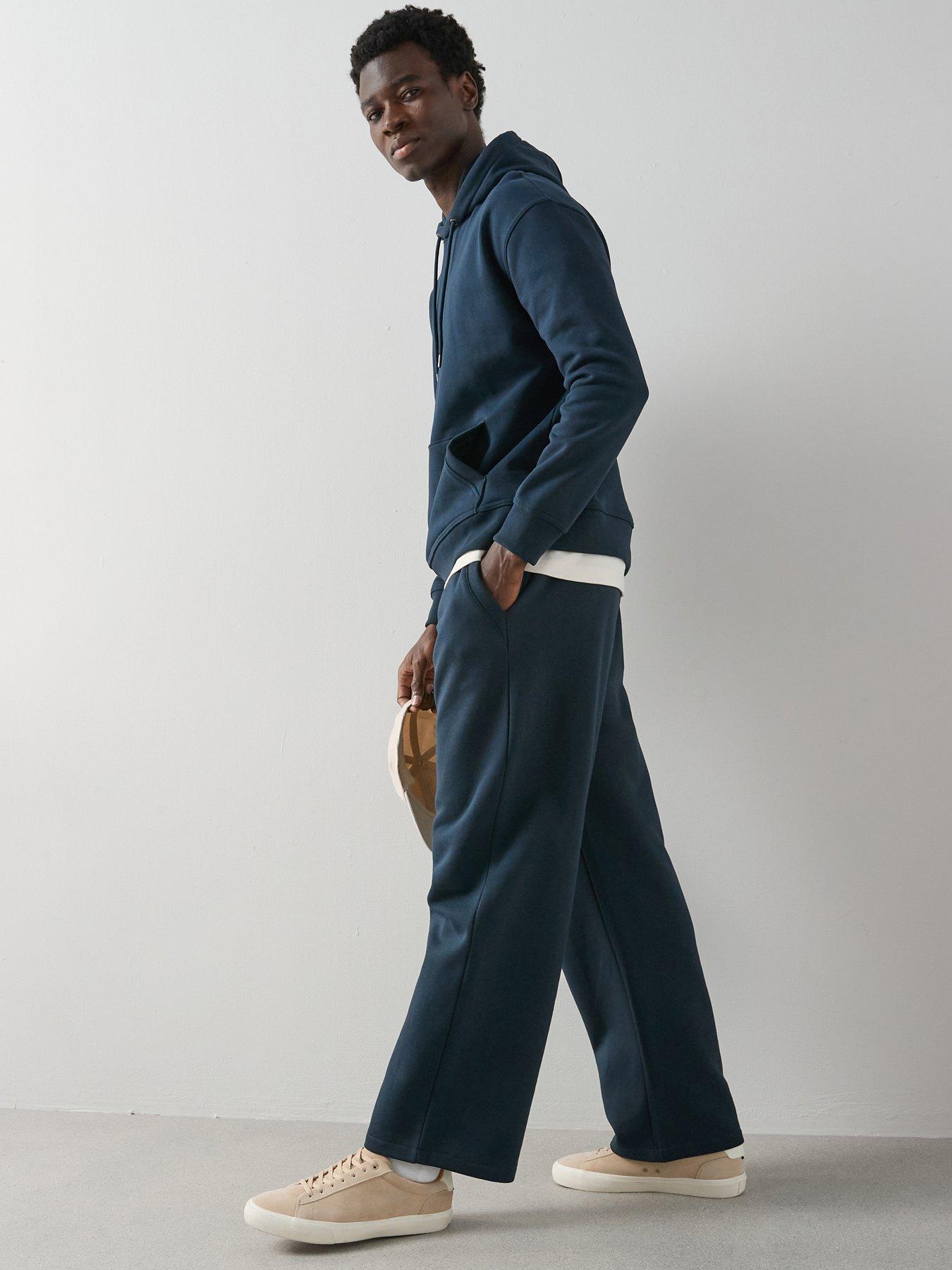 The Very Collection Cotton Blend Essential Loose Fit Jogger - Navy
