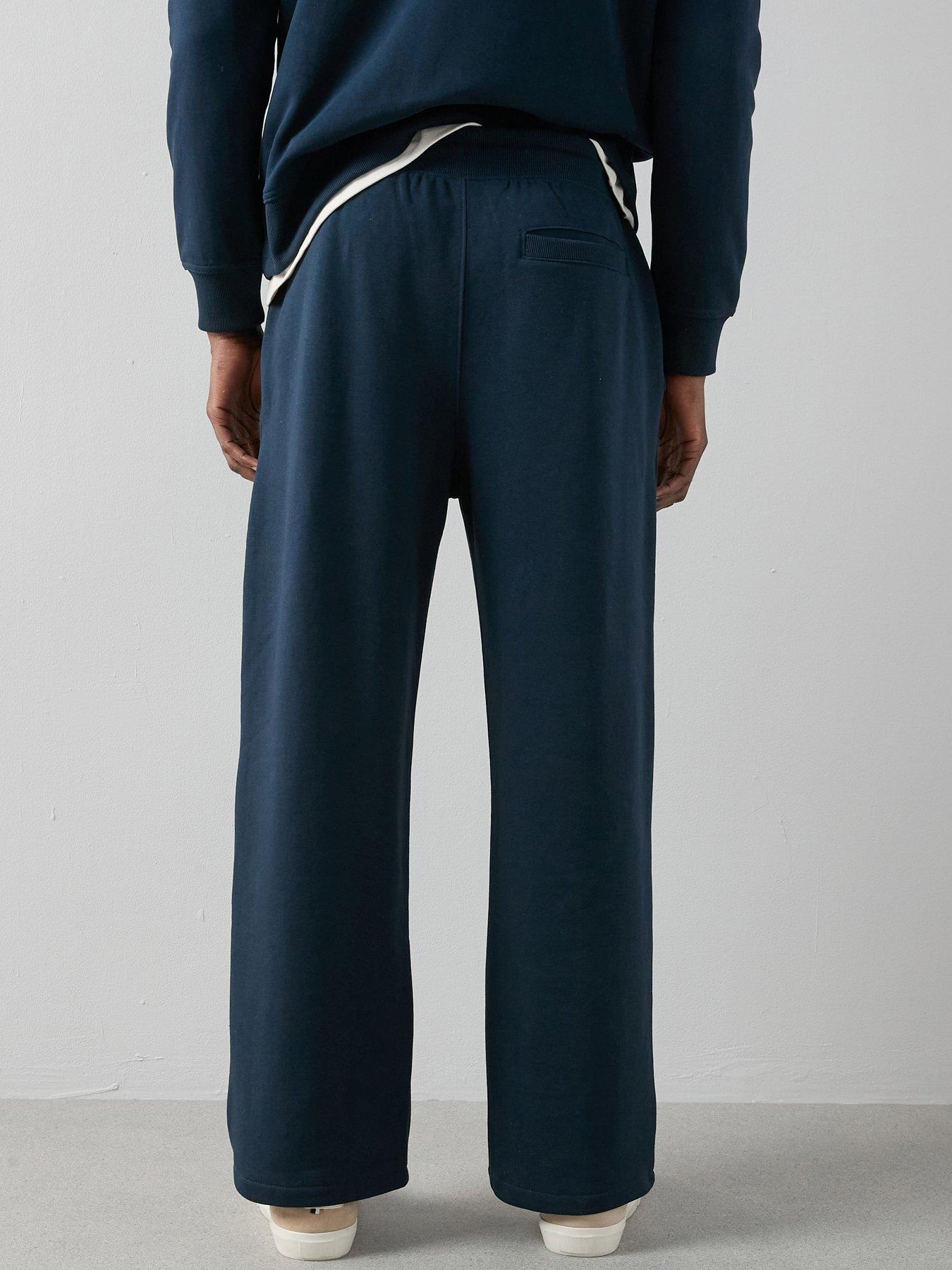 Image 2 of 7 of The Very Collection Cotton Blend Essential Loose Fit Jogger - Navy
