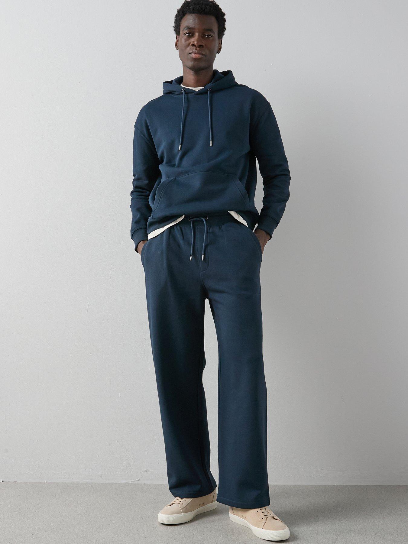 Image 5 of 7 of The Very Collection Cotton Blend Essential Loose Fit Jogger - Navy