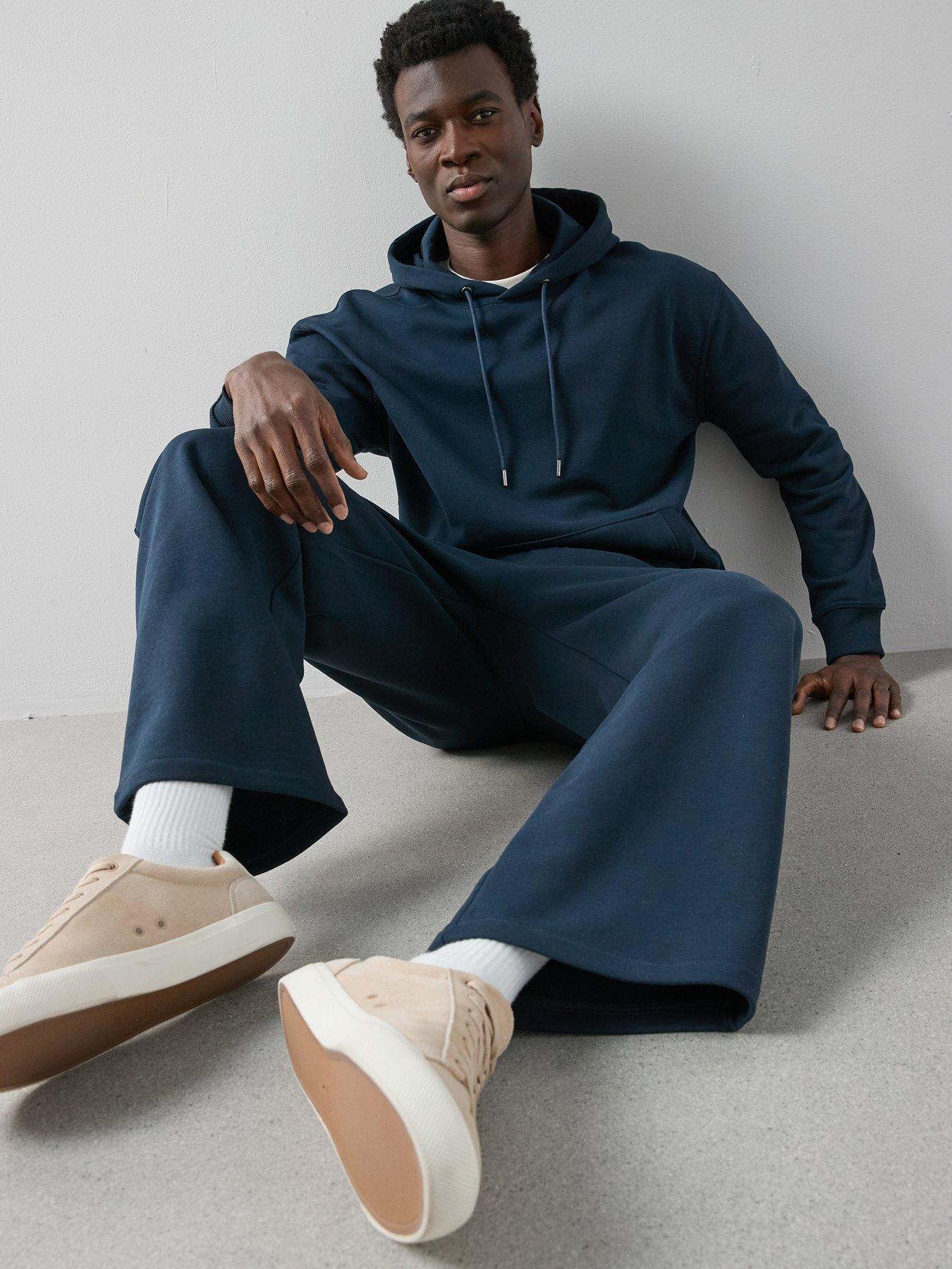 Image 6 of 7 of The Very Collection Cotton Blend Essential Loose Fit Jogger - Navy