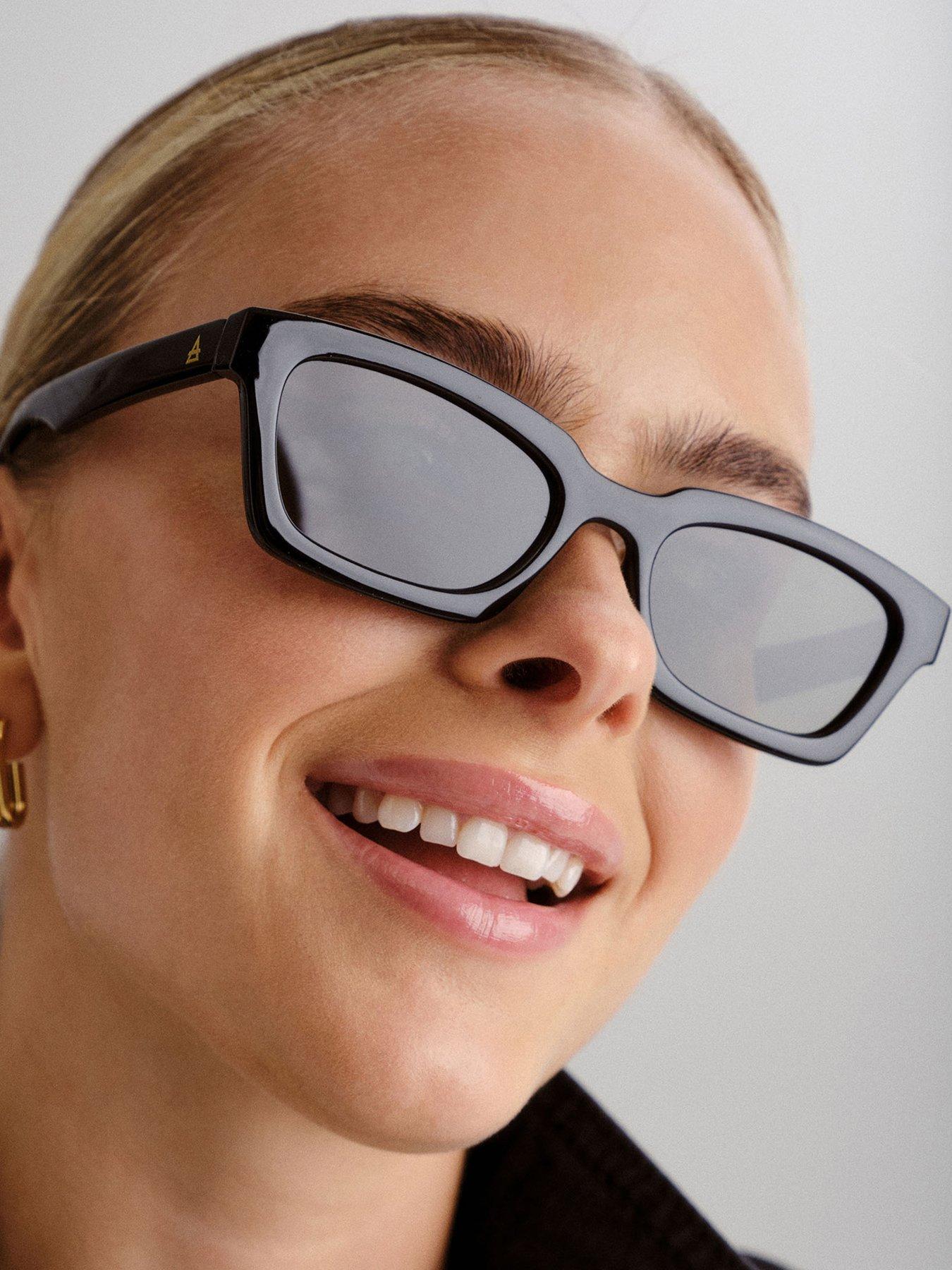 image of aire-sculptor-black-sunglass