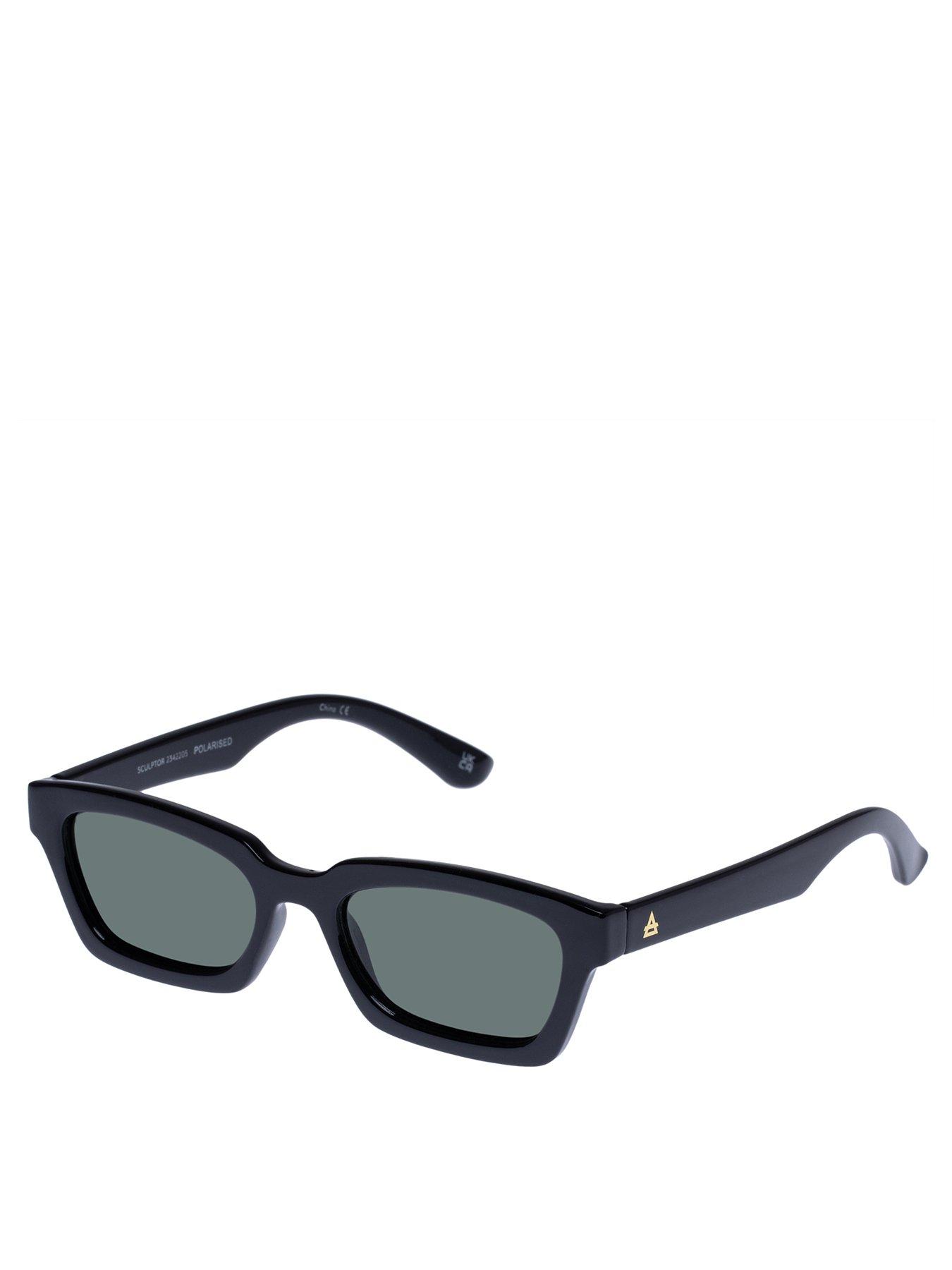 stillFront image of aire-sculptor-black-sunglass