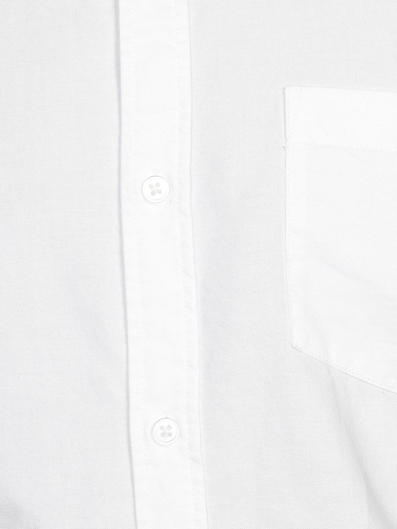 Image 7 of 7 of The Very Collection 2 Pack Pure Cotton Long Sleeve Oxford Shirt - Navy/White