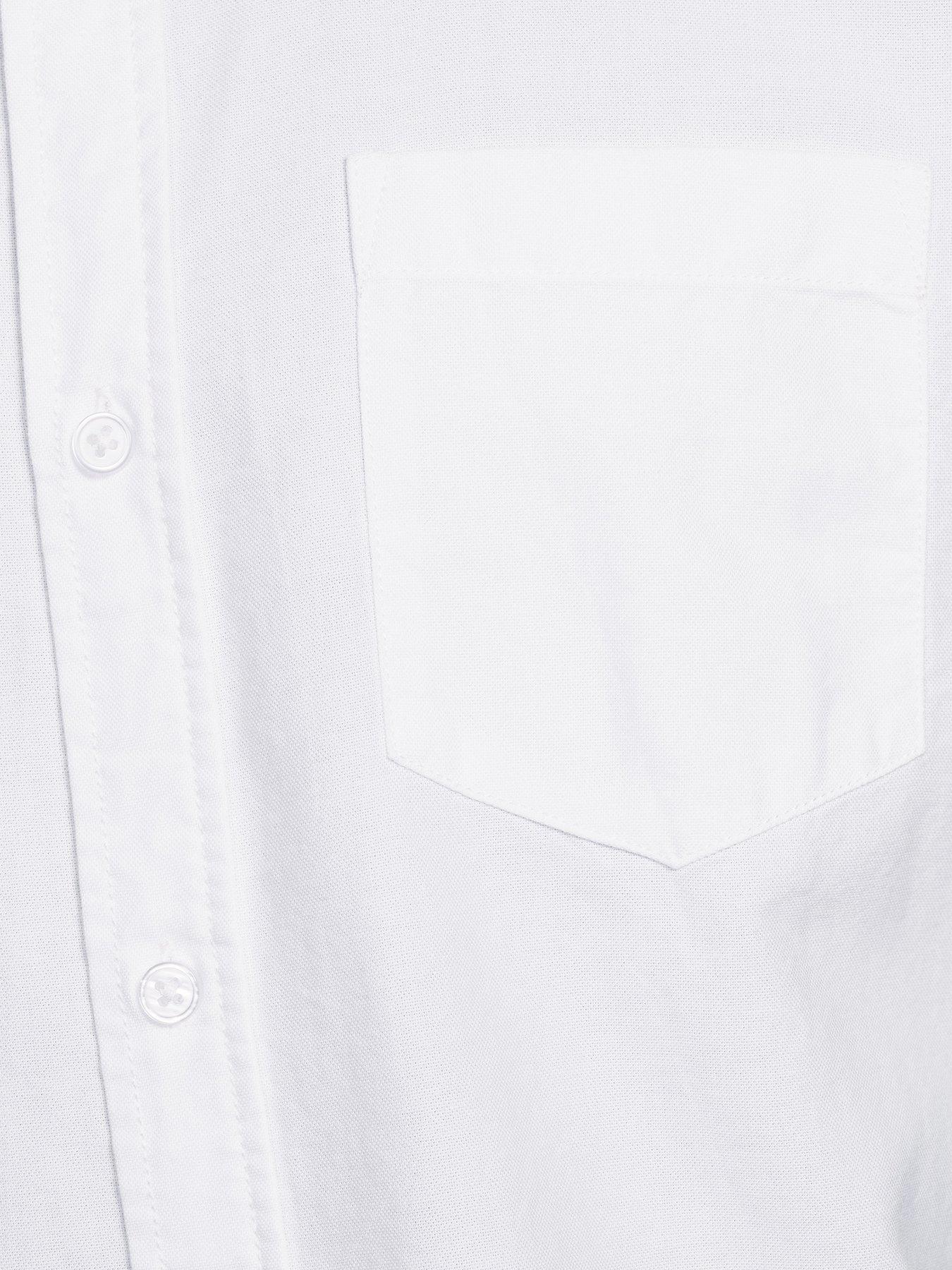  image of the-very-collection-2-pack-short-sleeve-oxford-shirts-whitenavy