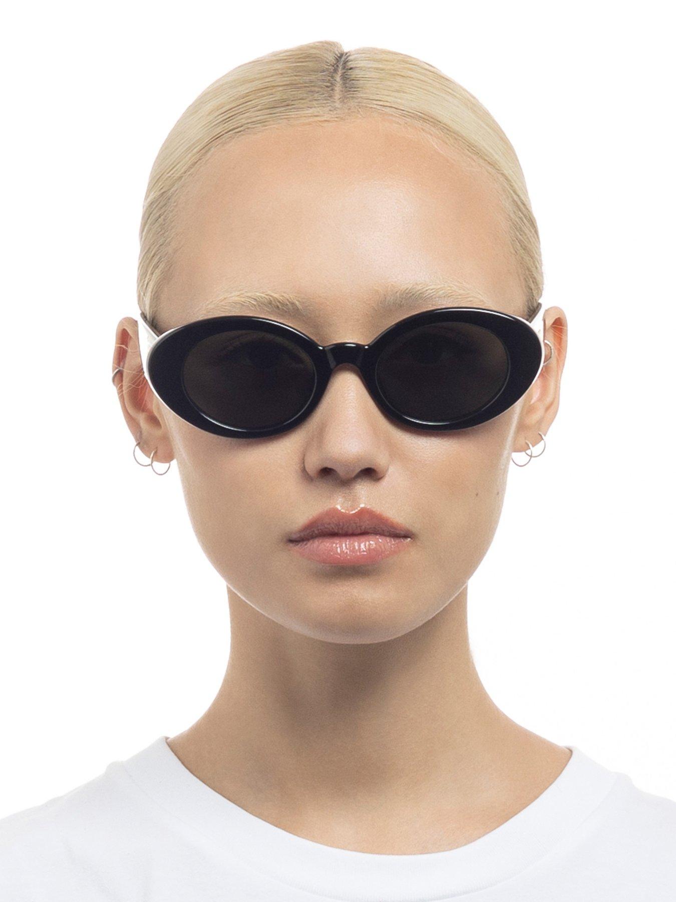 le-specs-nouveau-vie-black-sunglass
