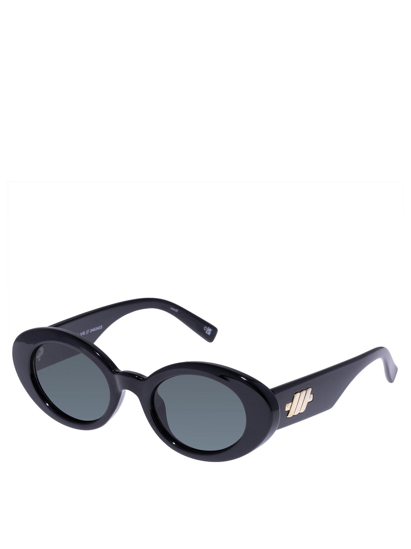  image of le-specs-nouveau-vie-black-sunglass