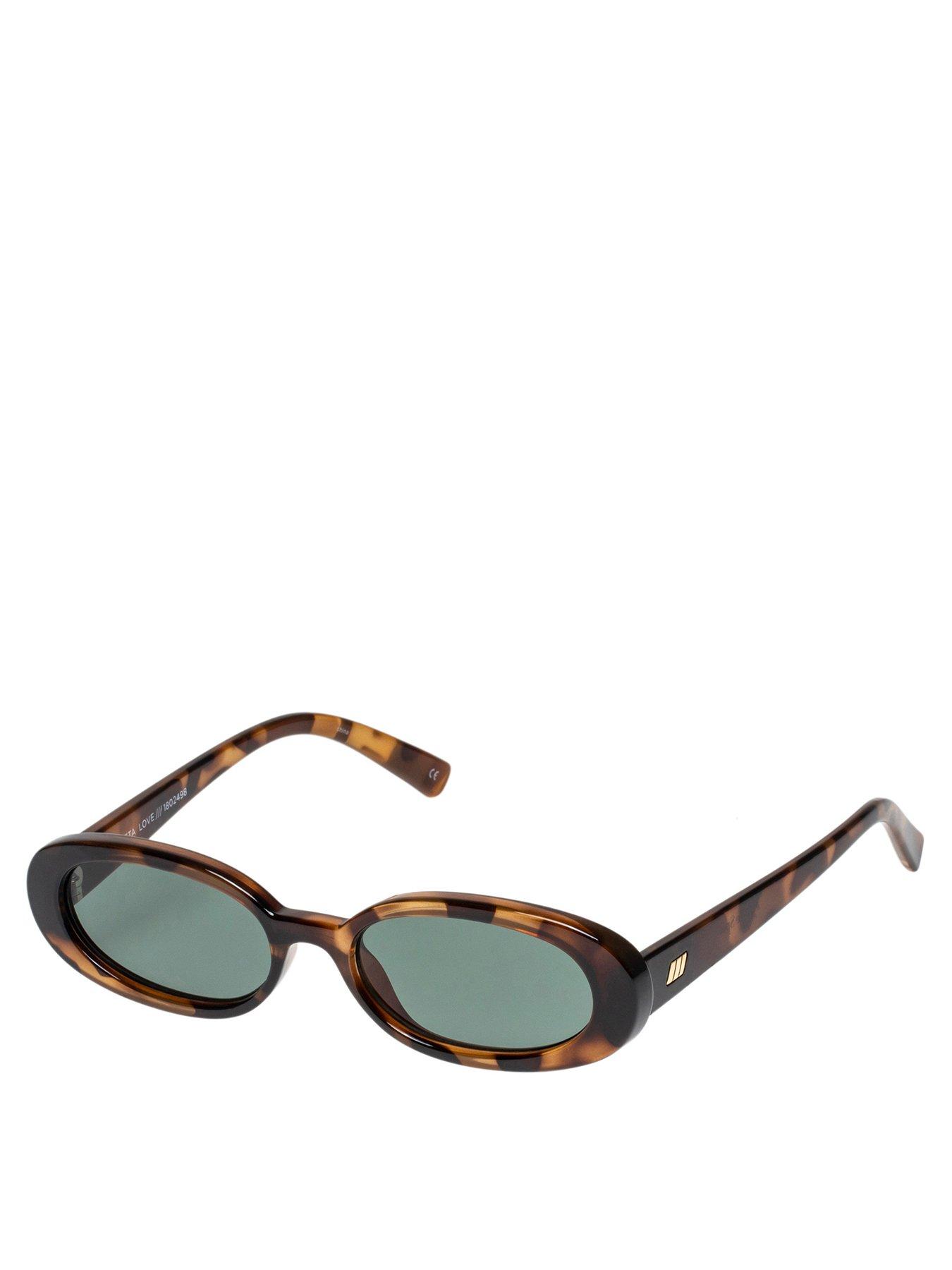  image of le-specs-outta-love-tort-sunglass