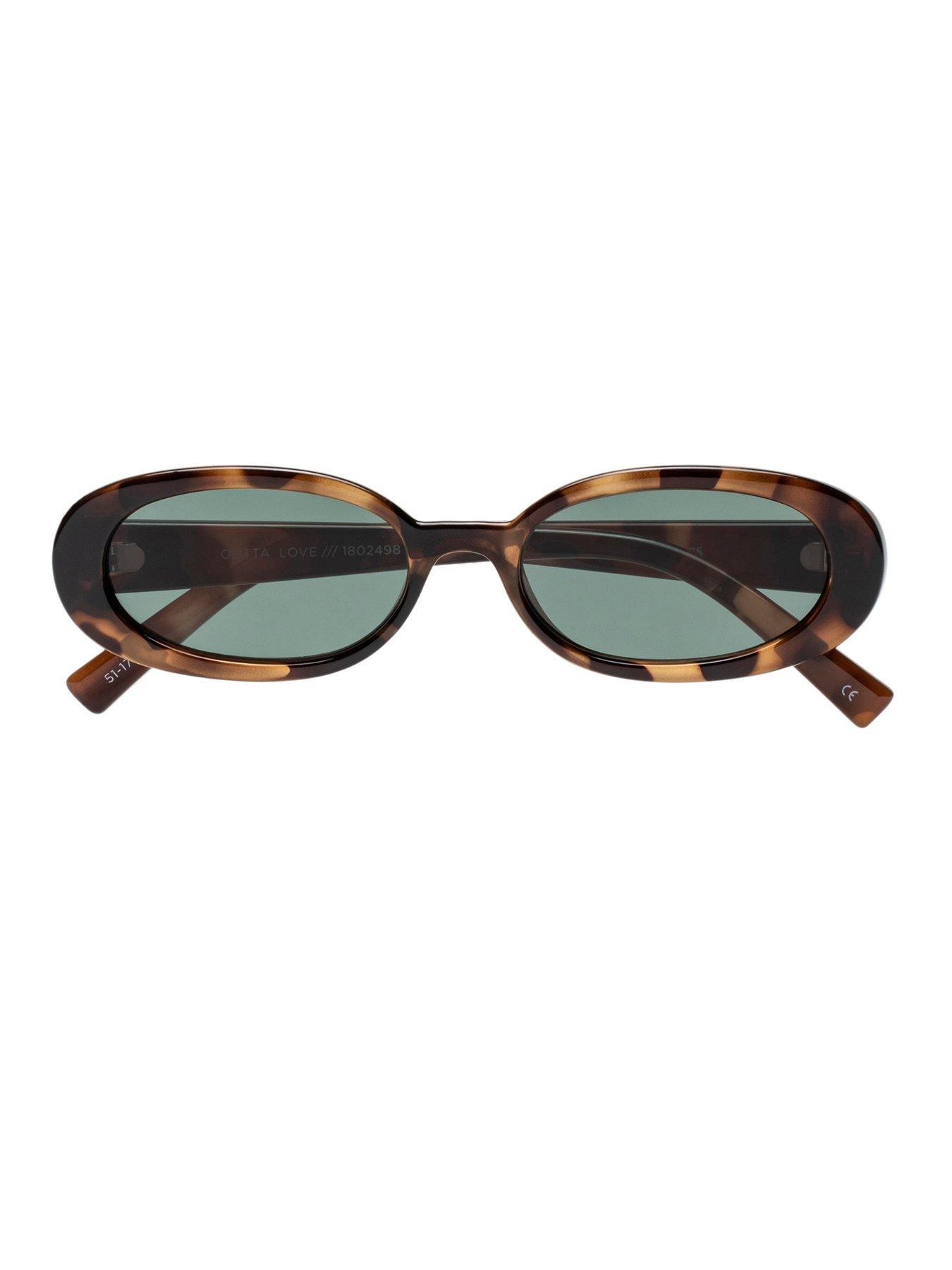  image of le-specs-outta-love-tort-sunglass