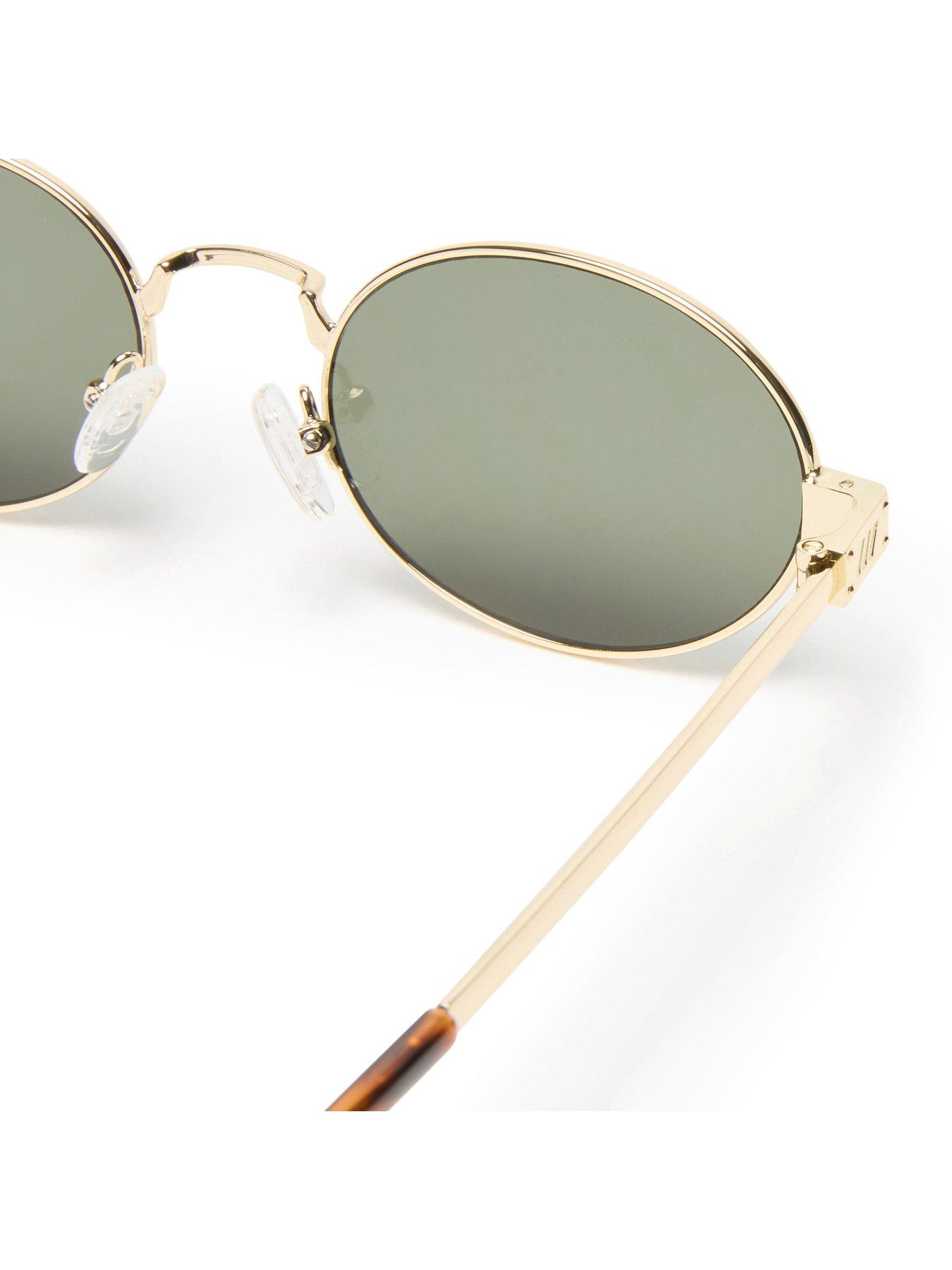  image of le-specs-poseidon-deux-gold-sunglass