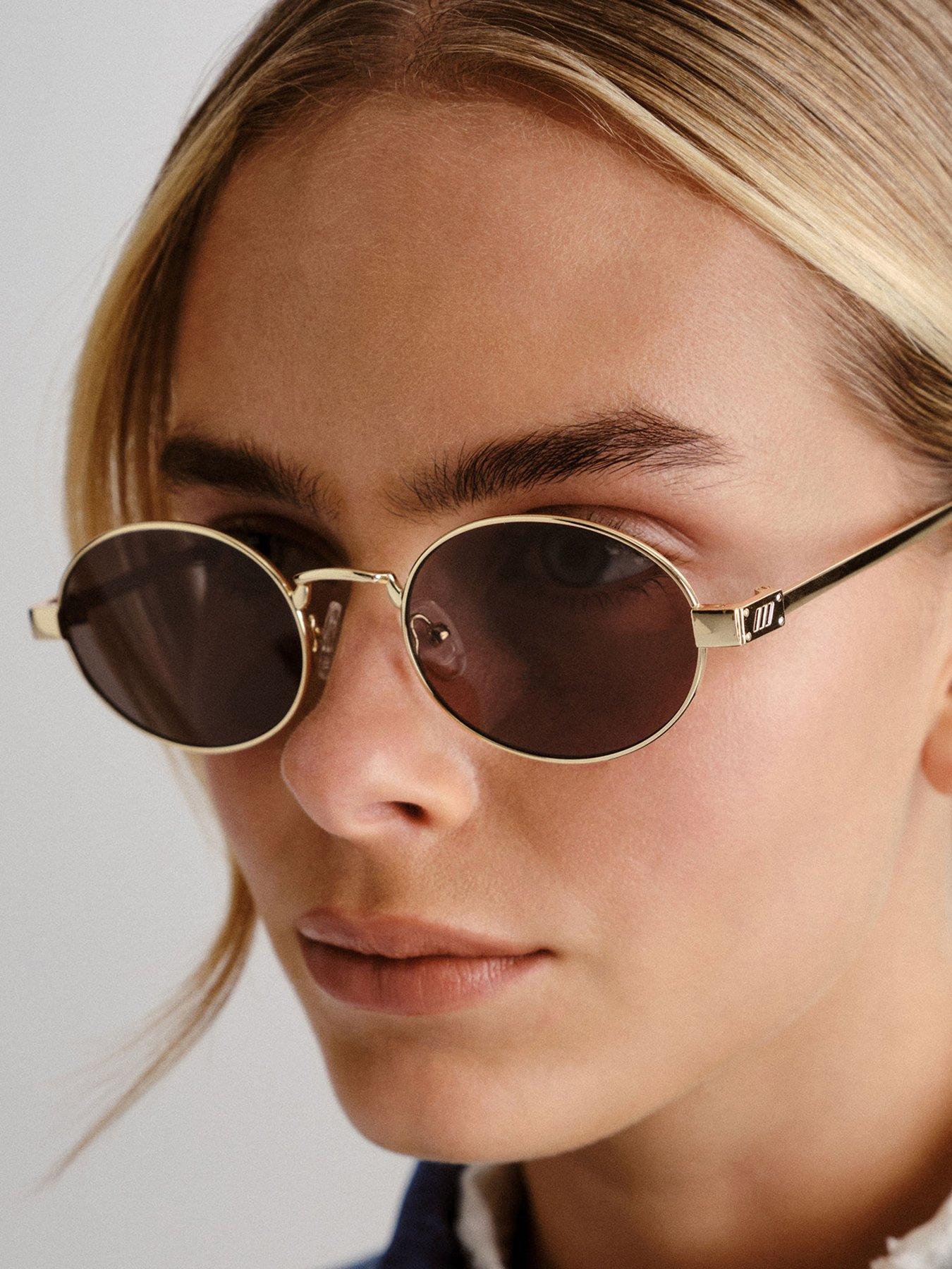  image of le-specs-poseidon-deux-gold-sunglass