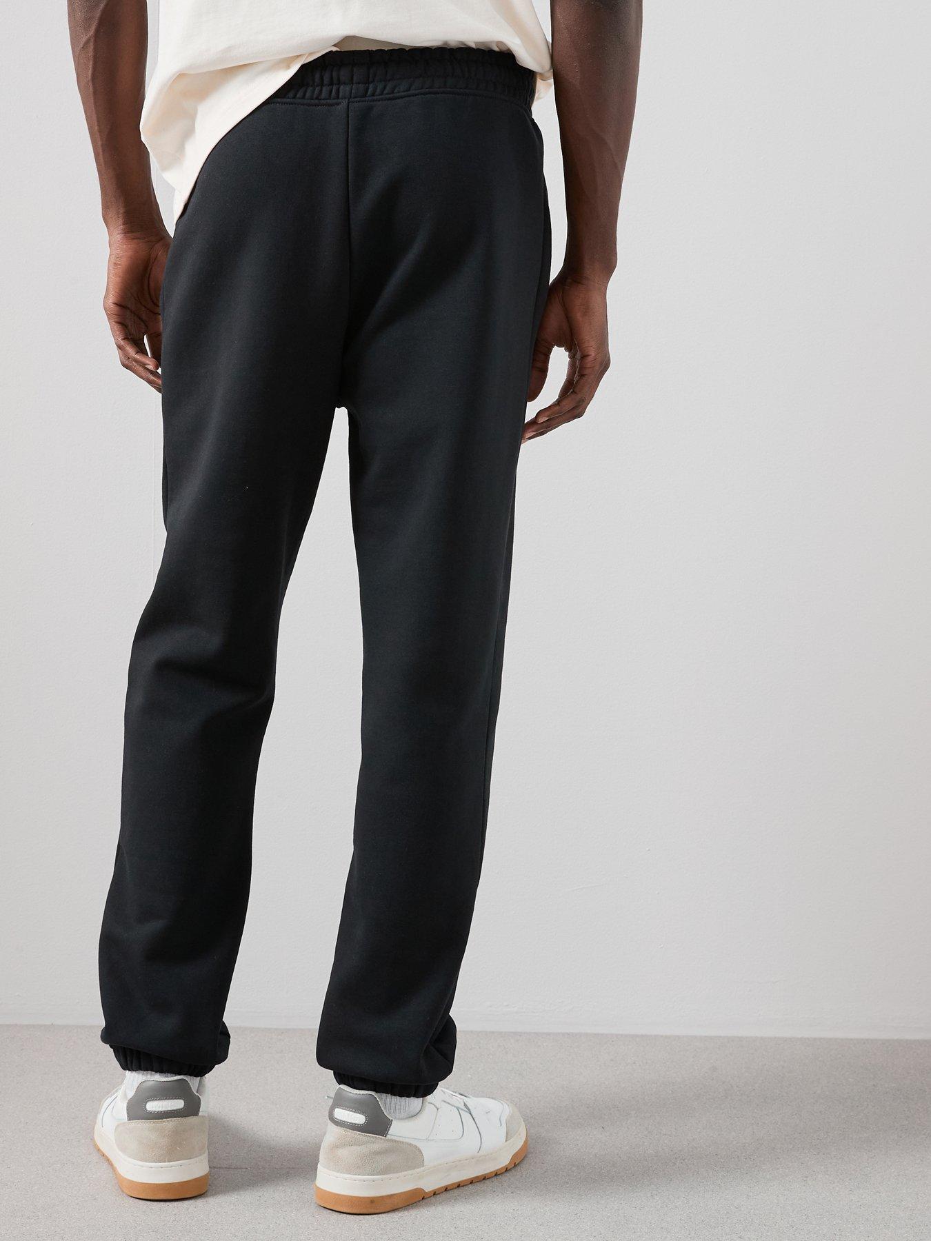 Image 2 of 7 of The Very Collection Heavyweight Relaxed Fit Joggers - Black