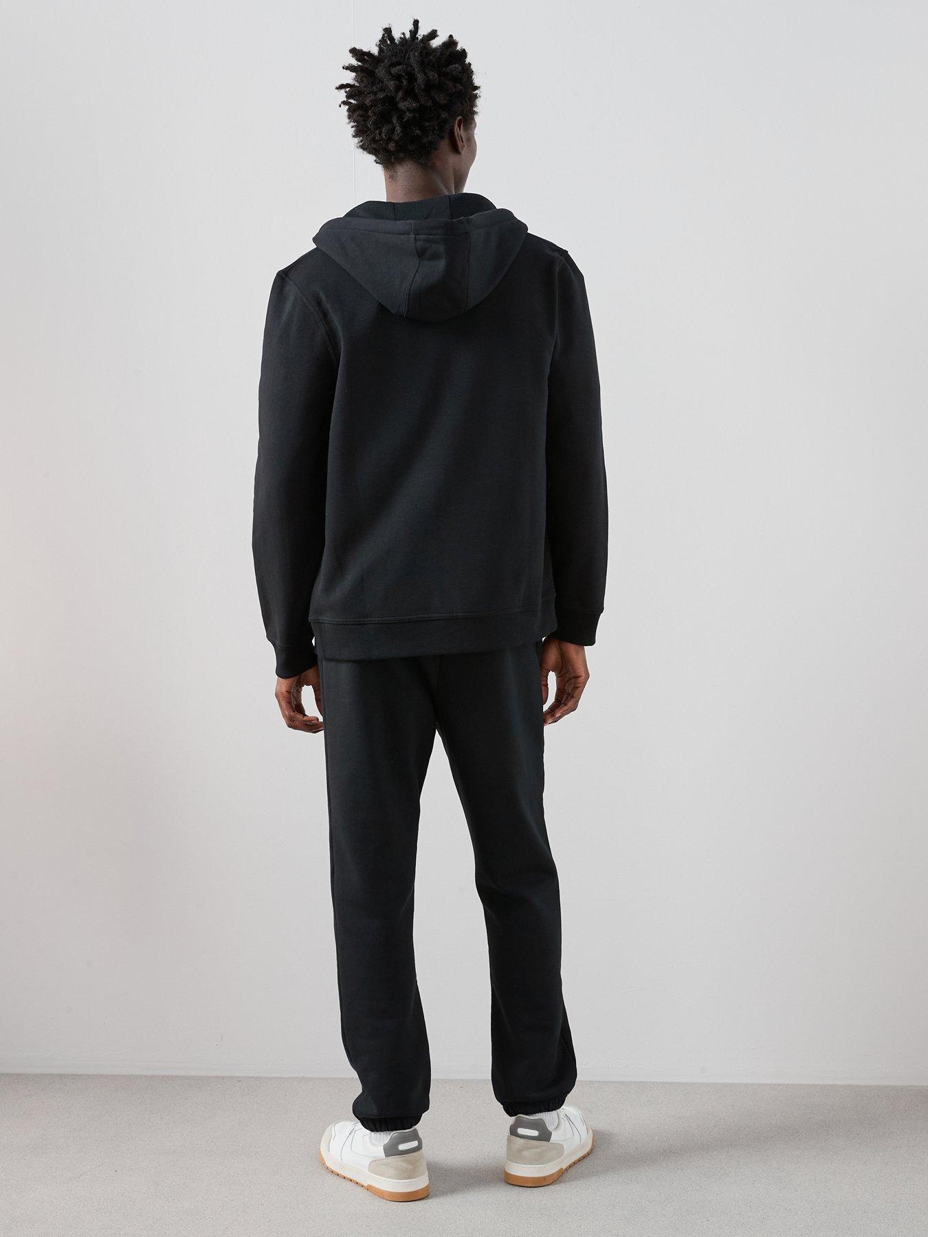 Image 6 of 7 of The Very Collection Heavyweight Relaxed Fit Joggers - Black
