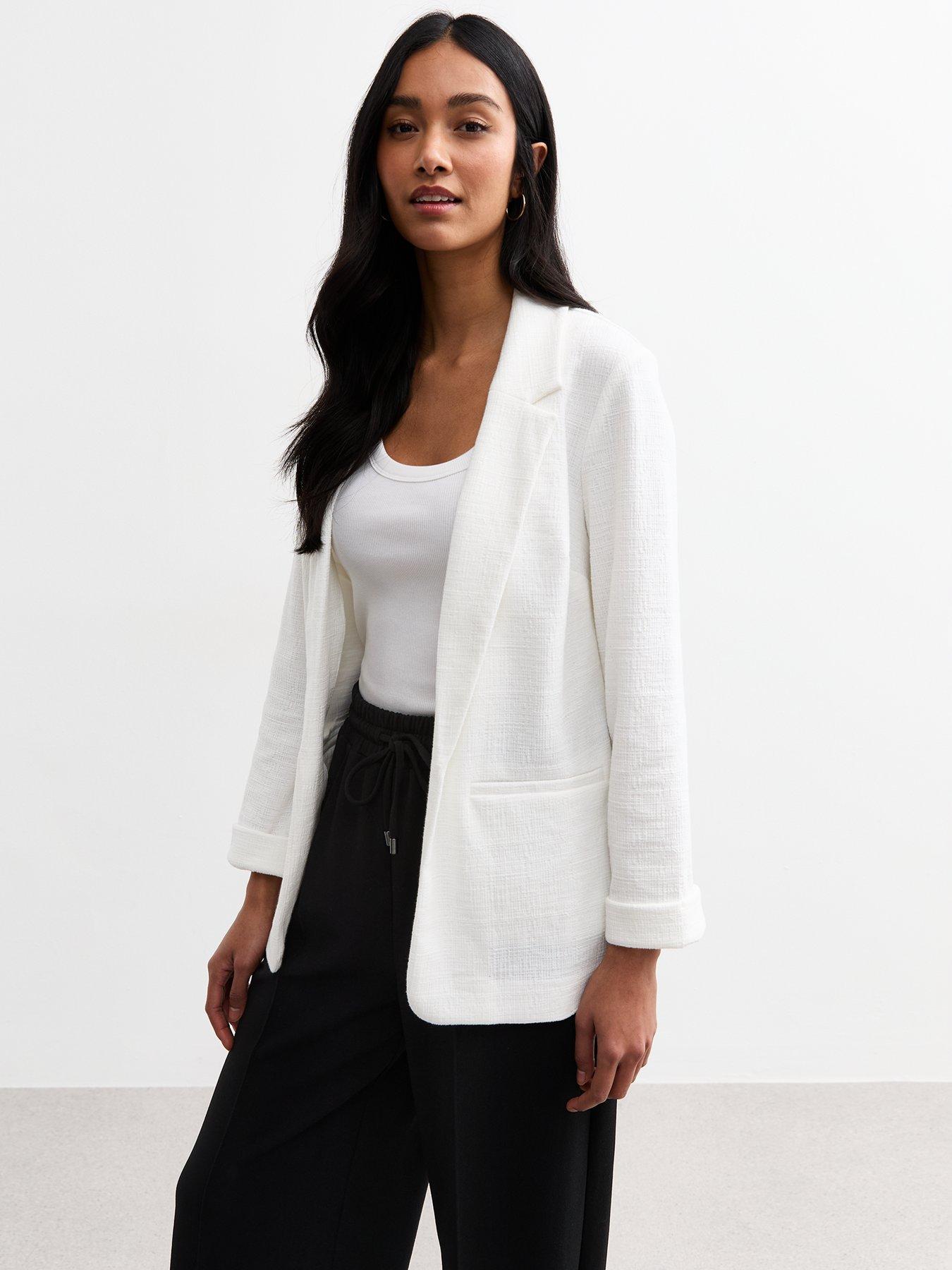 new-look-white-textured-jersey-blazer