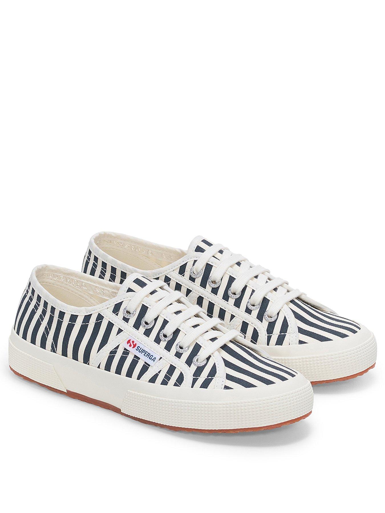 stillFront image of superga-2750-stripes-print