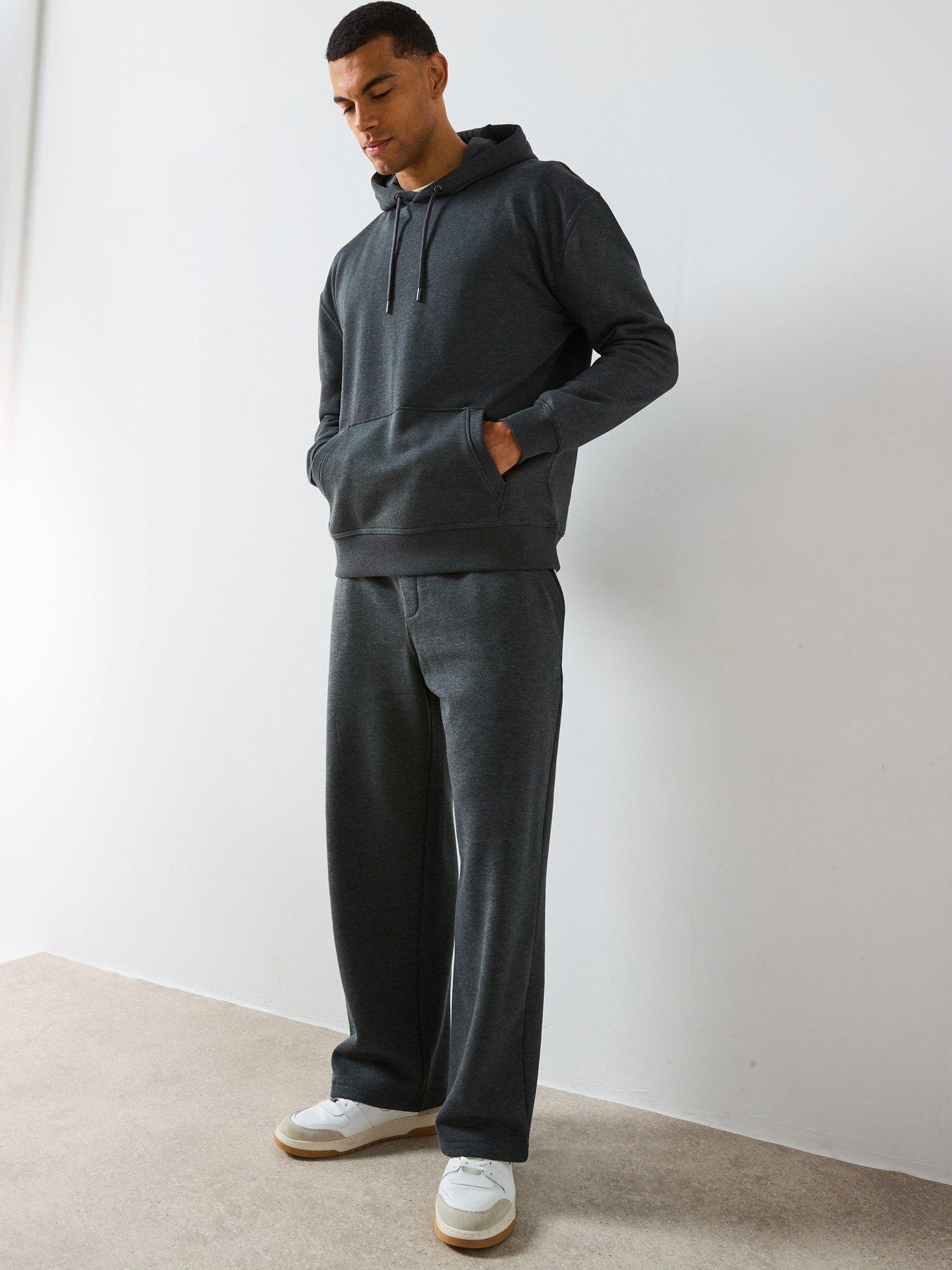 Image 6 of 6 of Very Man Essential Oversized Hoodie - Charcoal