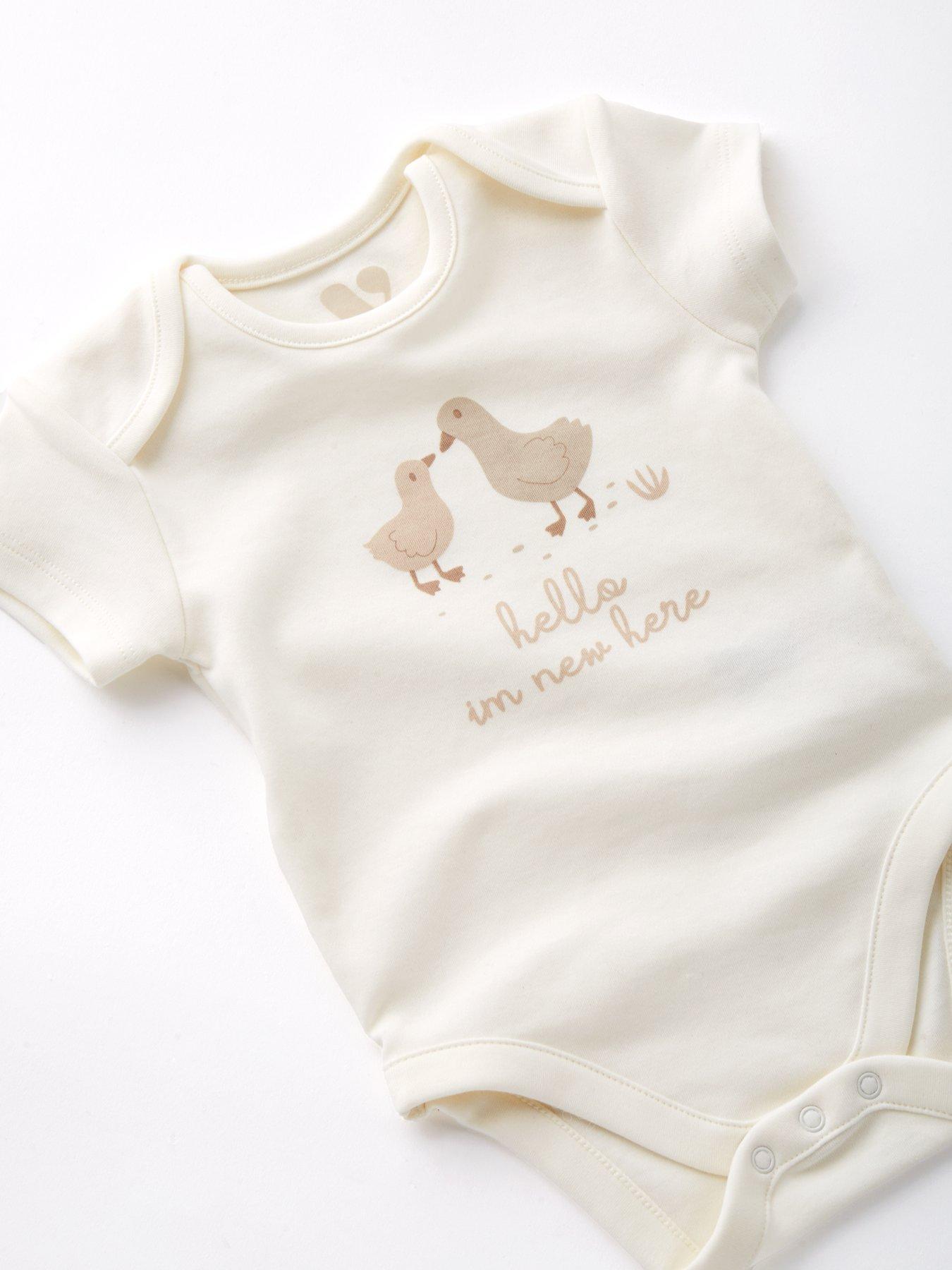 Image 4 of 5 of The Very Collection Unisex Duckling 4 Piece Newborn Starter Set