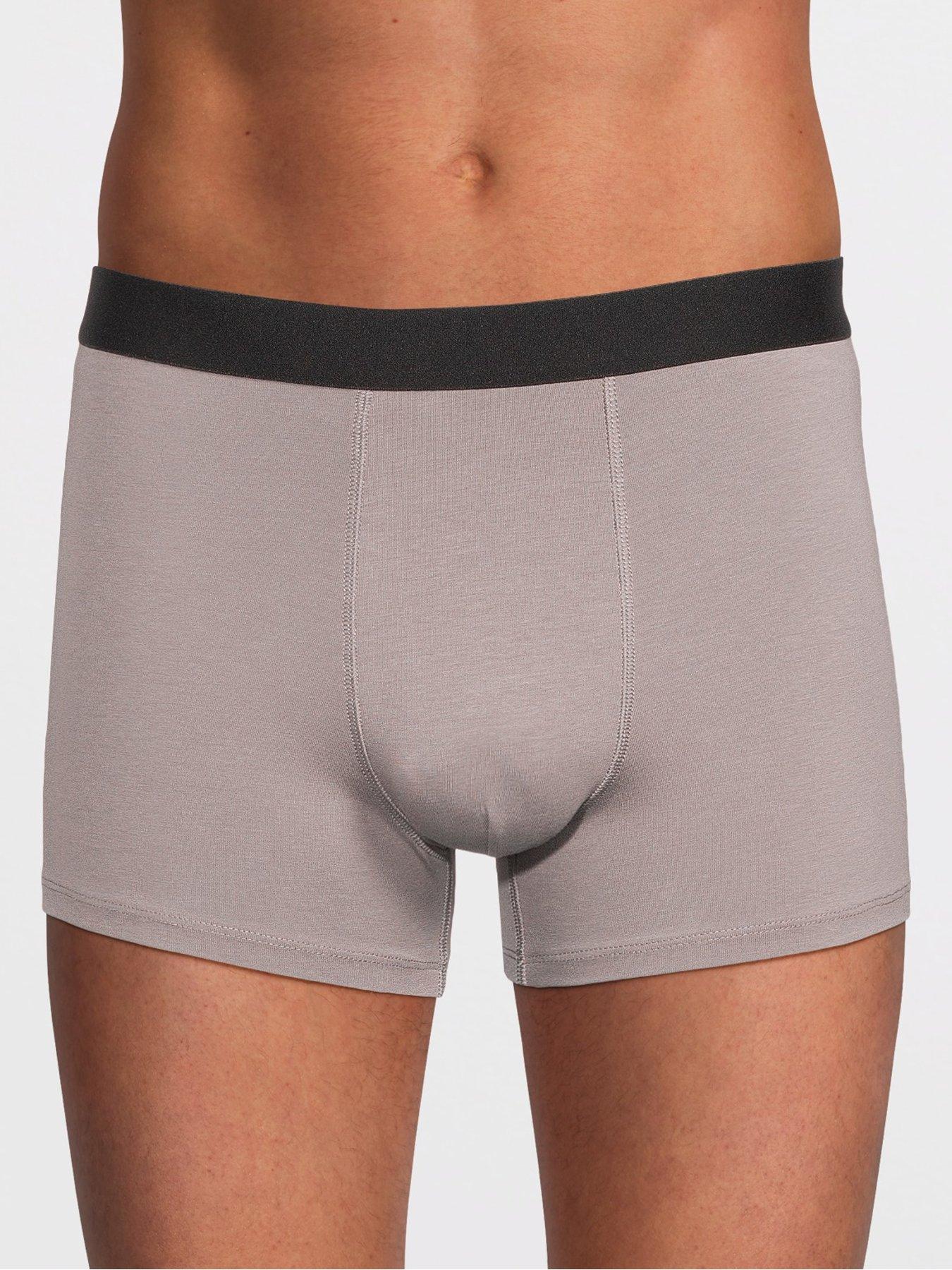 Image 2 of 3 of Very Man 3 Pack Striped Trunks - Khaki