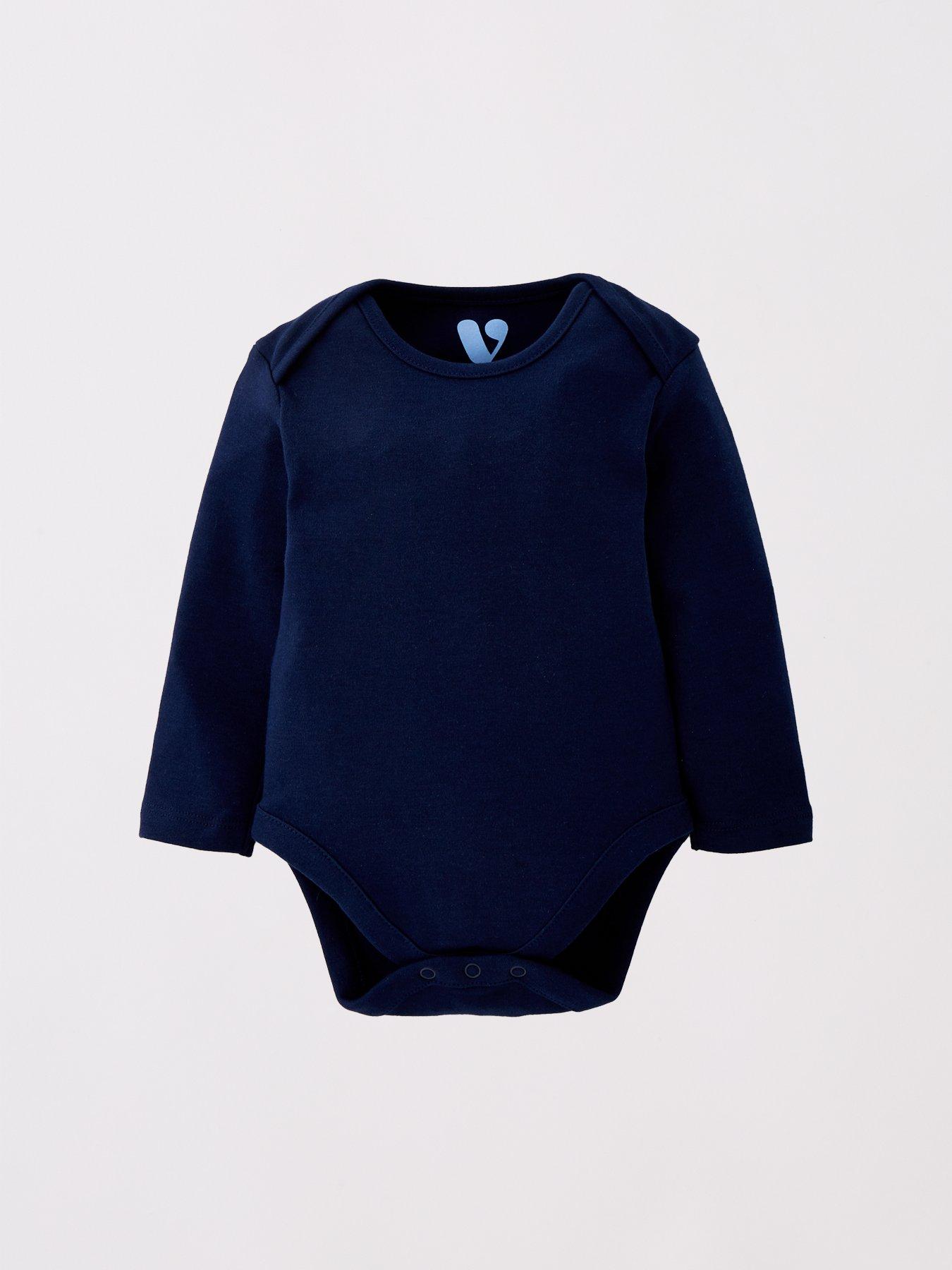 Image 4 of 5 of The Very Collection Baby Boy Long Sleeve 5 Pack Bodysuits