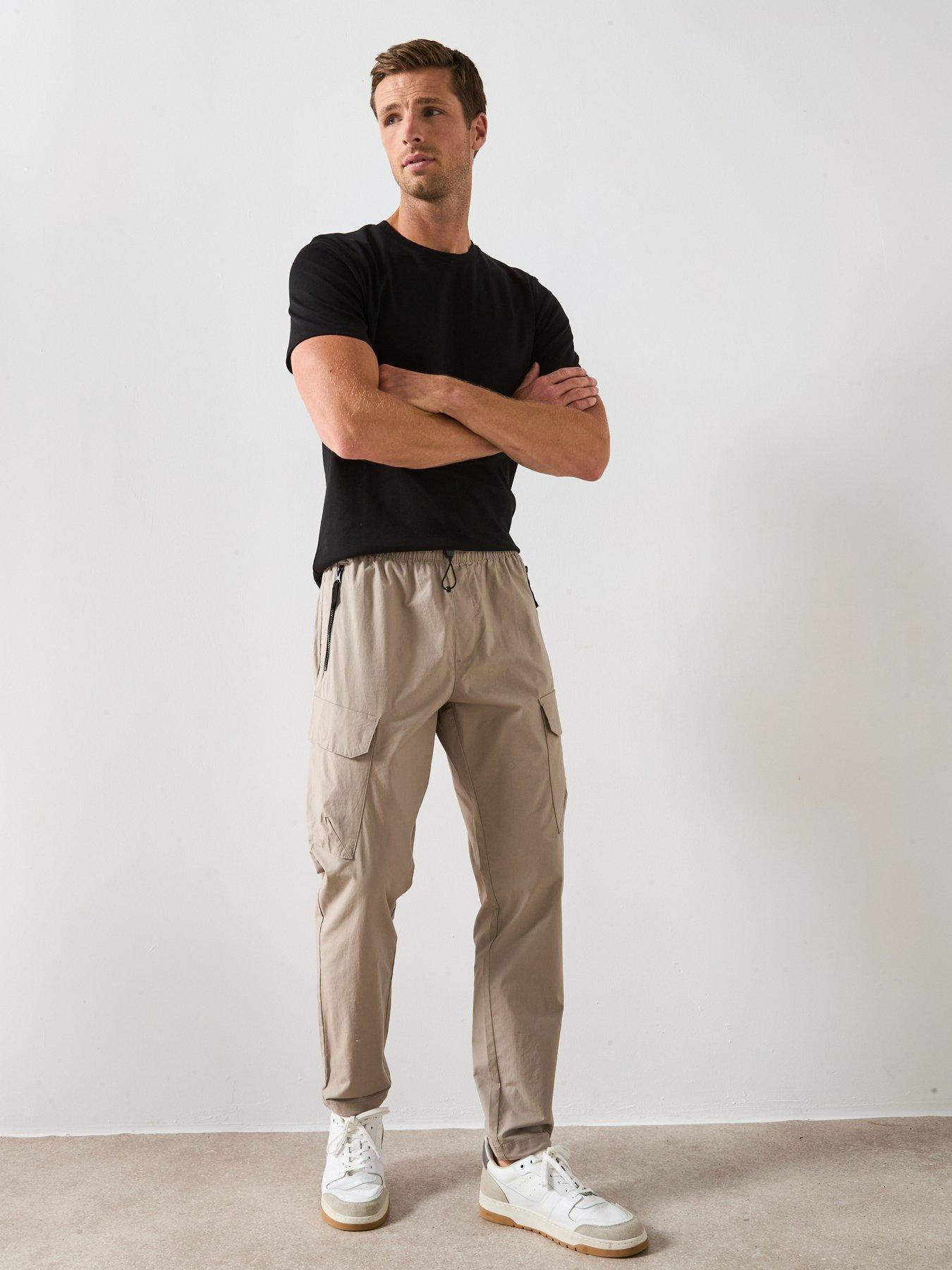 Image 5 of 6 of Very Man Tech Cargo Trouser - Stone