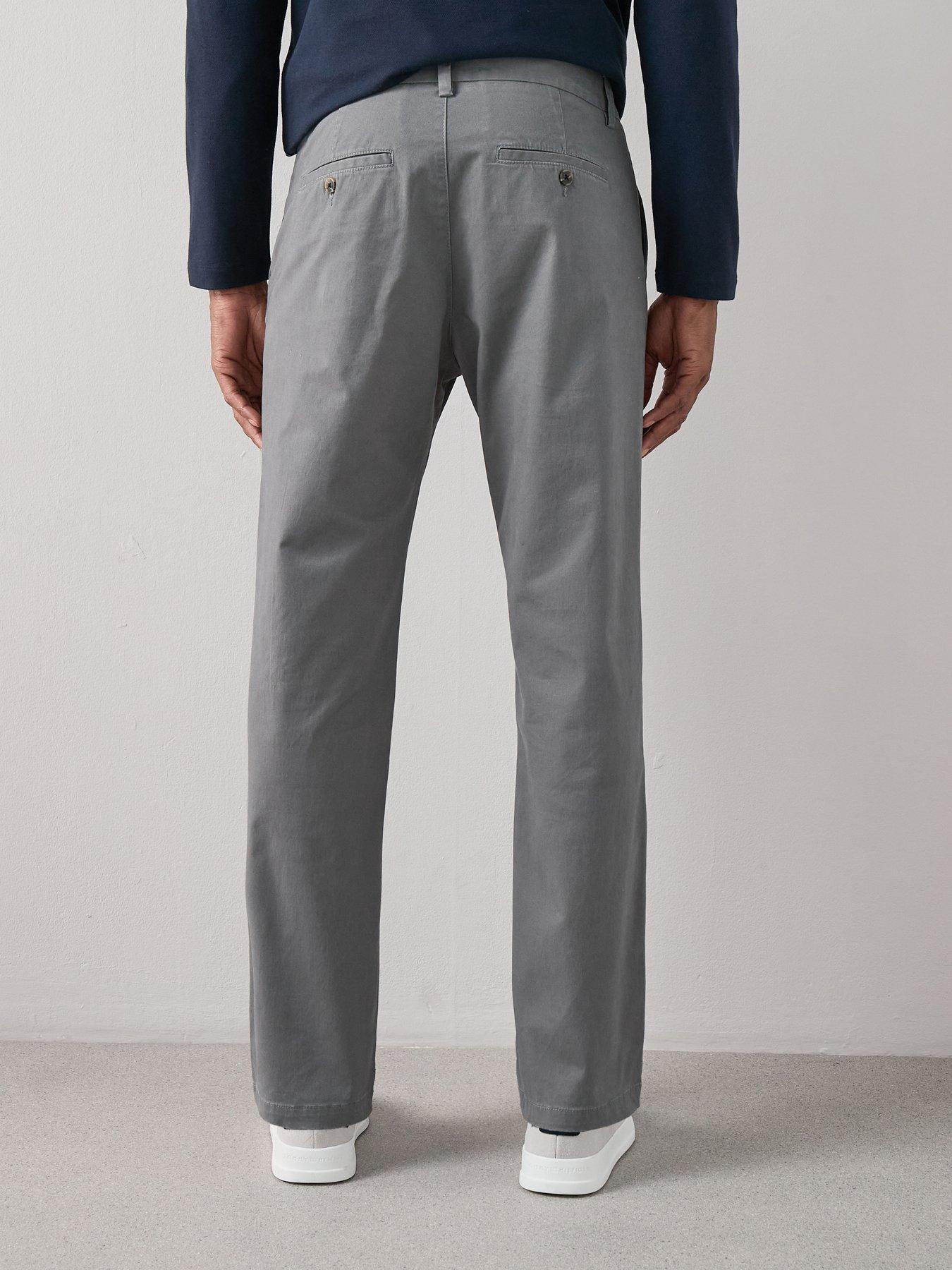 Image 2 of 7 of The Very Collection Cotton Rich Loose Fit Chino Trouser - Charcoal