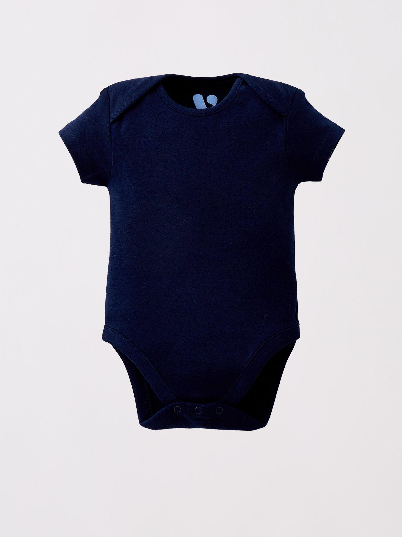 Image 4 of 5 of Mini V by Very Baby Boy Short Sleeve 5 Pack Bodysuits
