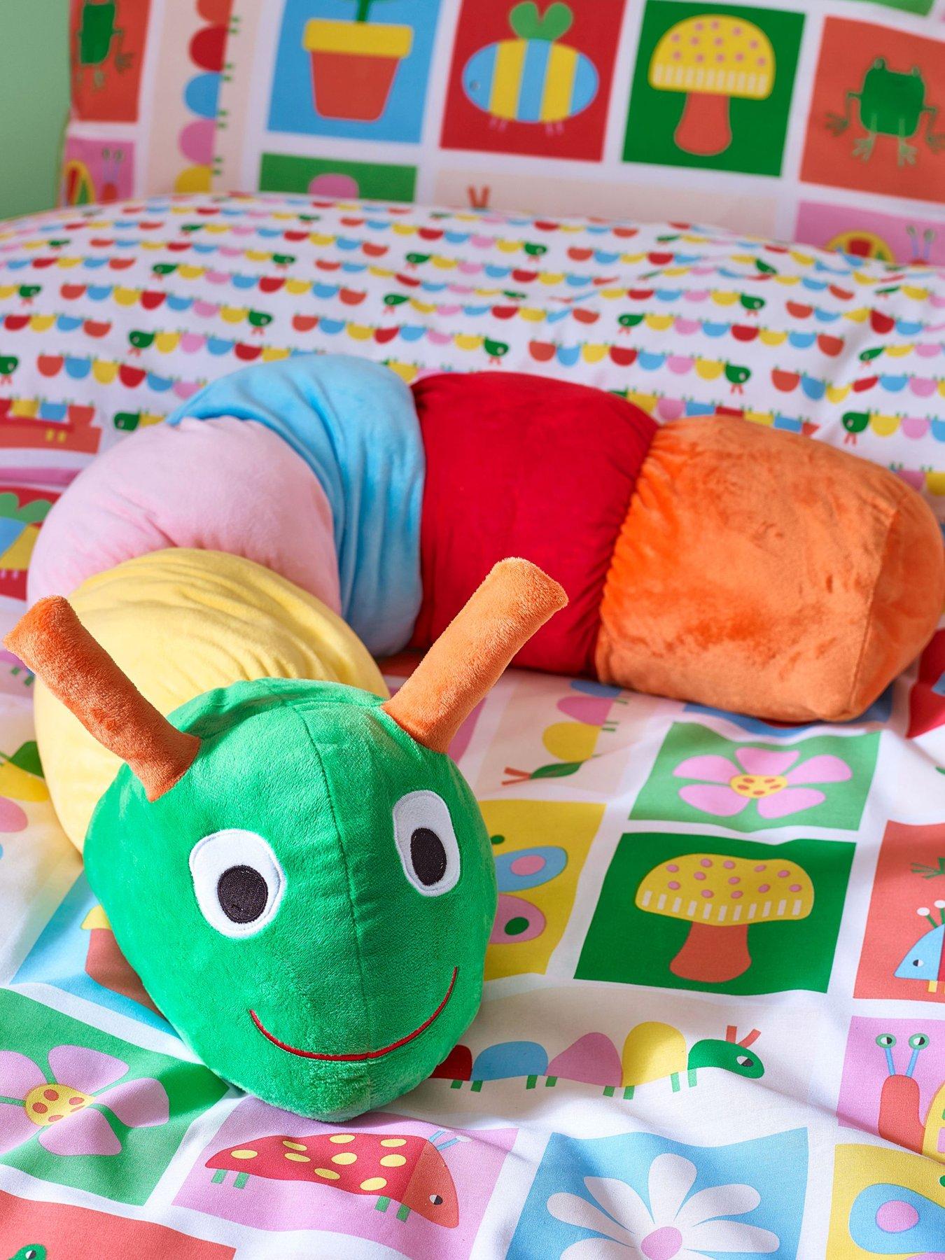  image of catherine-lansfield-charlee-the-caterpillar-3d-cushion