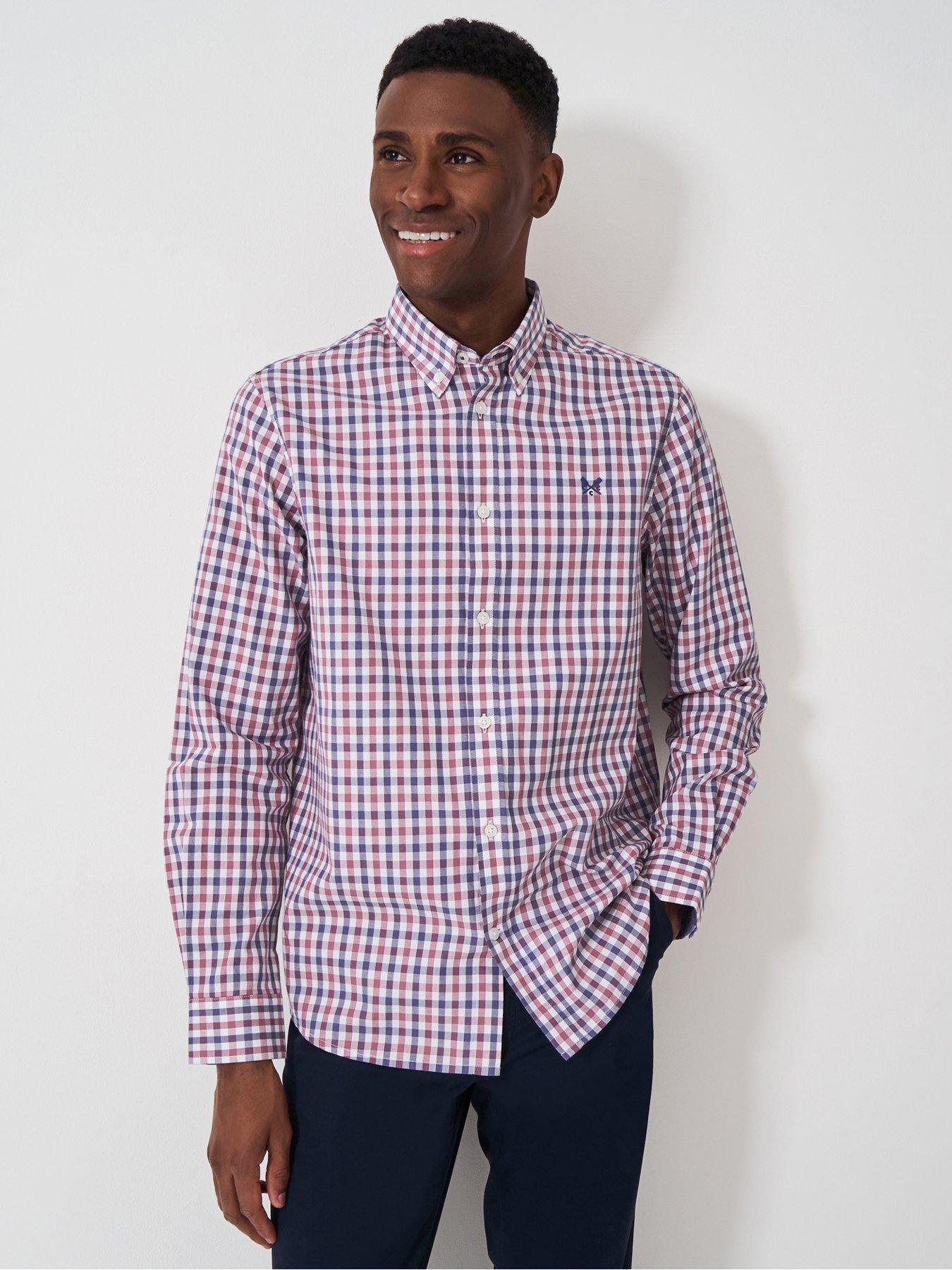 crew-clothing-tattersall-check-twill-long-sleeve-shirt-pink